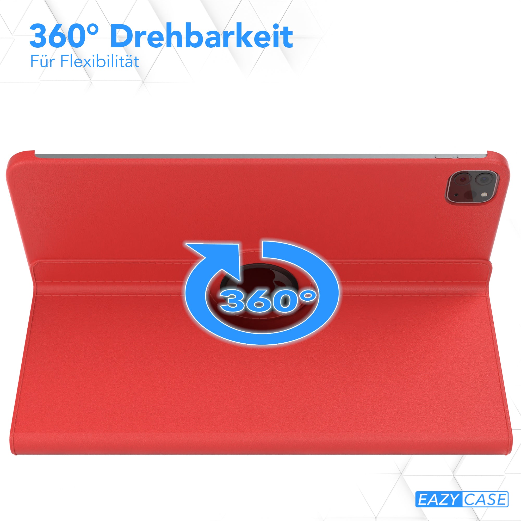 Apple iPad Air 13 Zoll M4 drehbare Tablethülle mit 360 Grad Rotation