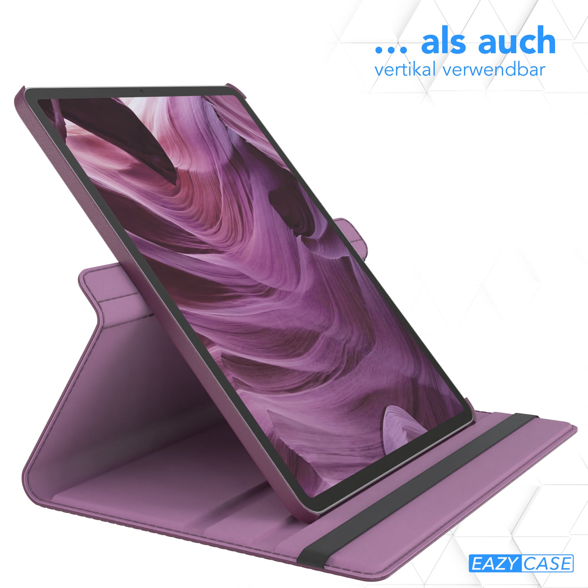Apple iPad Air 13 Zoll M4 drehbare Tablethülle mit 360 Grad Rotation
