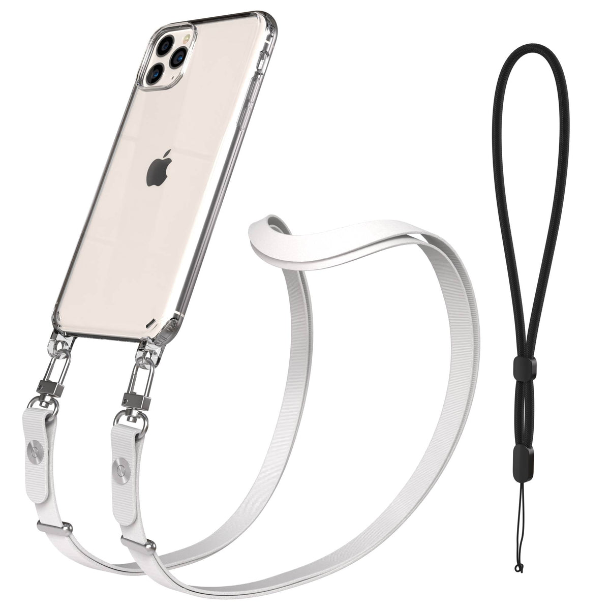 Apple iPhone 11 Pro Max Schutzhülle mit magnetischer Crossbody Handykette zum Umhängen