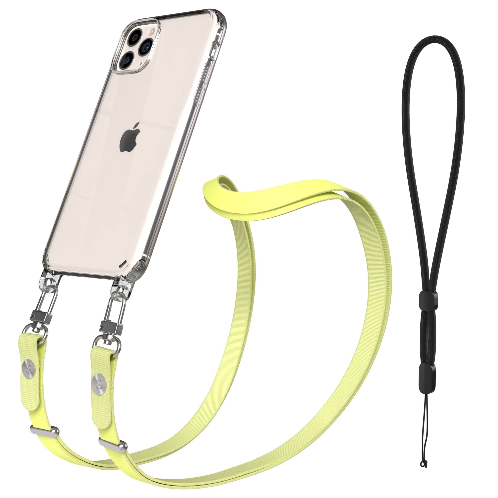 Apple iPhone 11 Pro Max Schutzhülle mit magnetischer Crossbody Handykette zum Umhängen