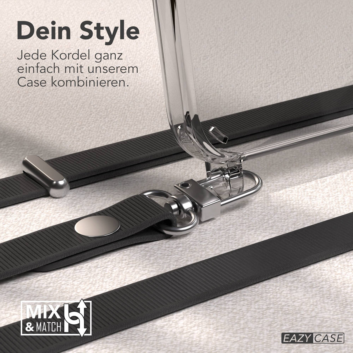 iPhone 12 Pro Schutzhülle mit magnetisch verstellbarem Crossbody-Umhängeband