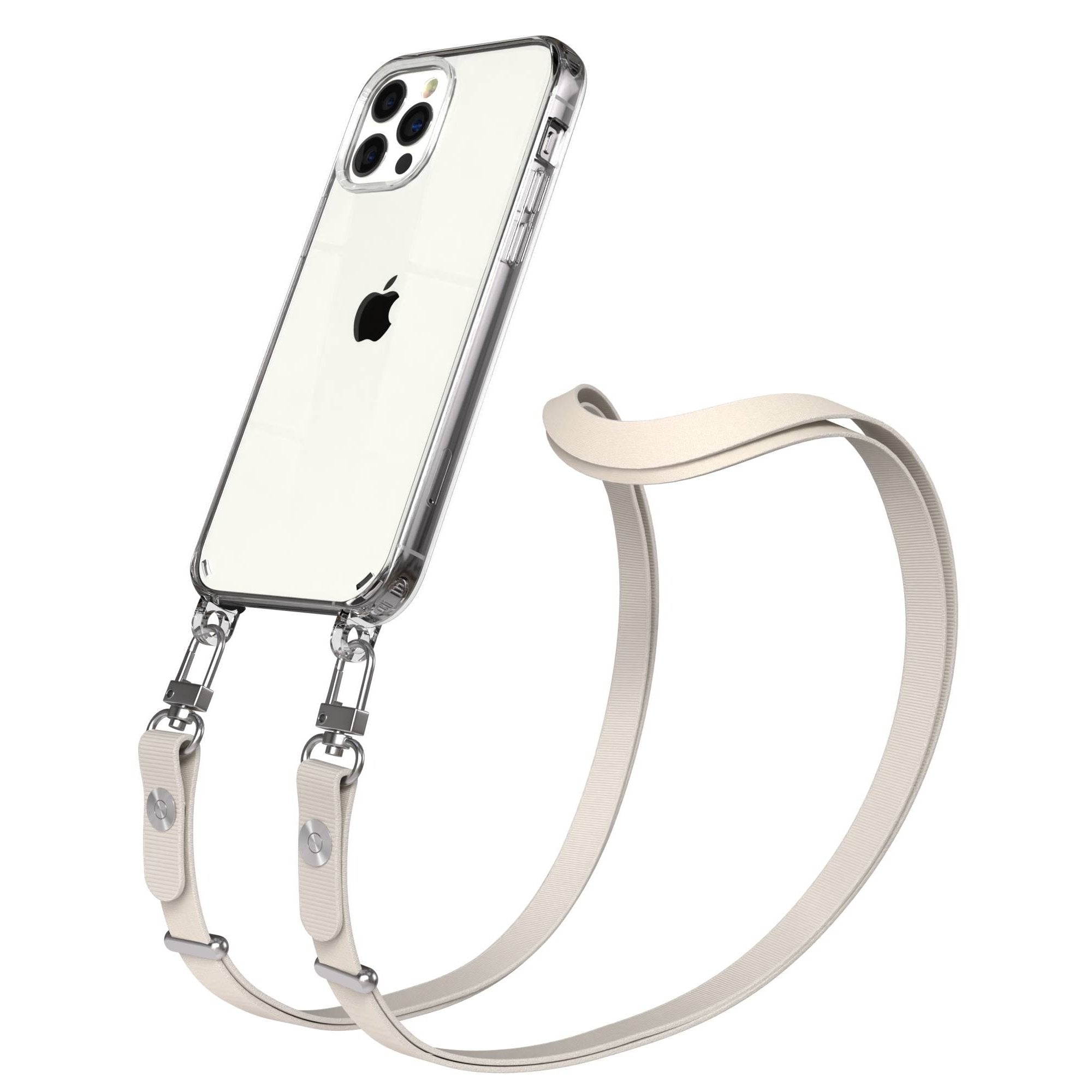 iPhone 12 Pro Schutzhülle mit magnetisch verstellbarem Crossbody-Umhängeband