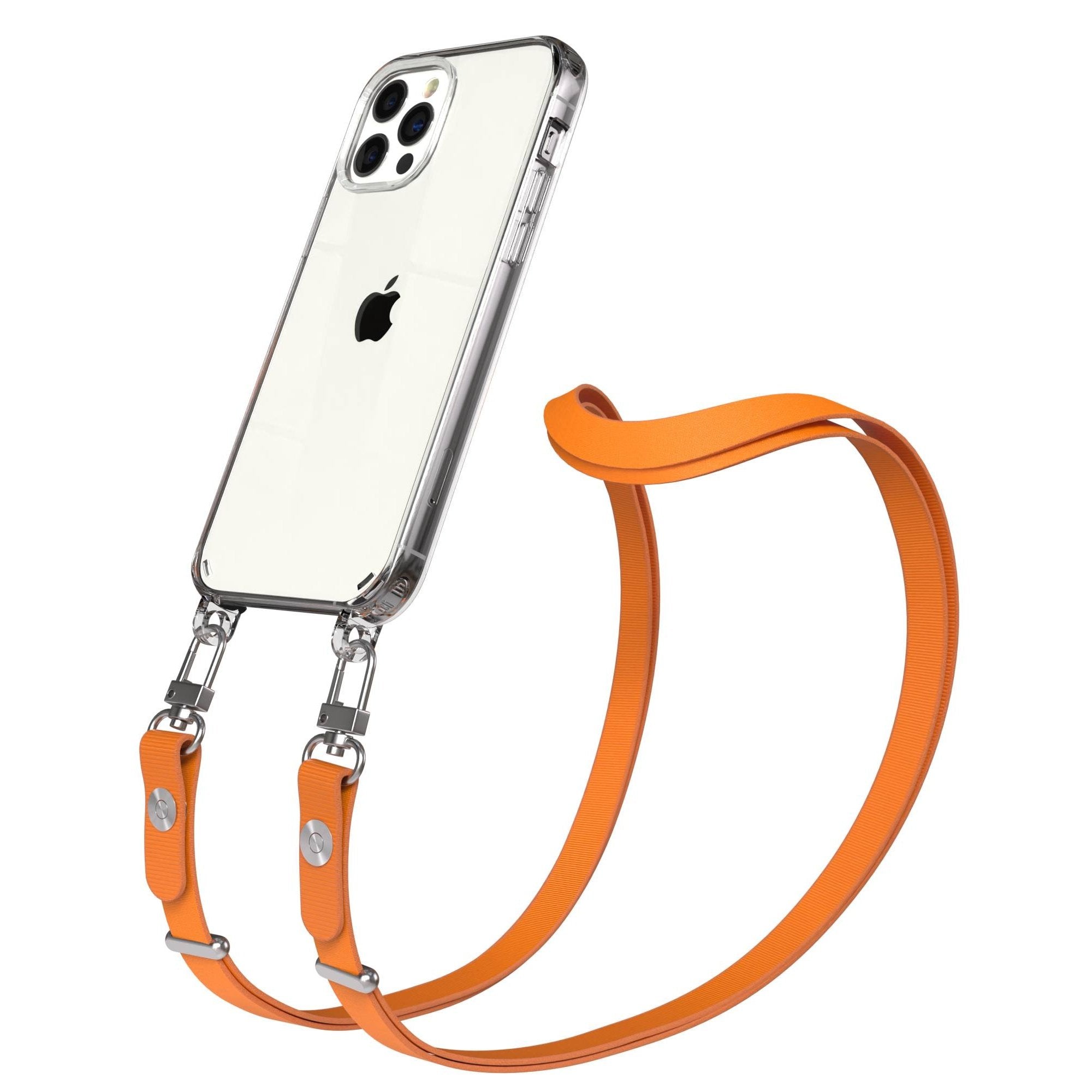 iPhone 12 Pro Schutzhülle mit magnetisch verstellbarem Crossbody-Umhängeband