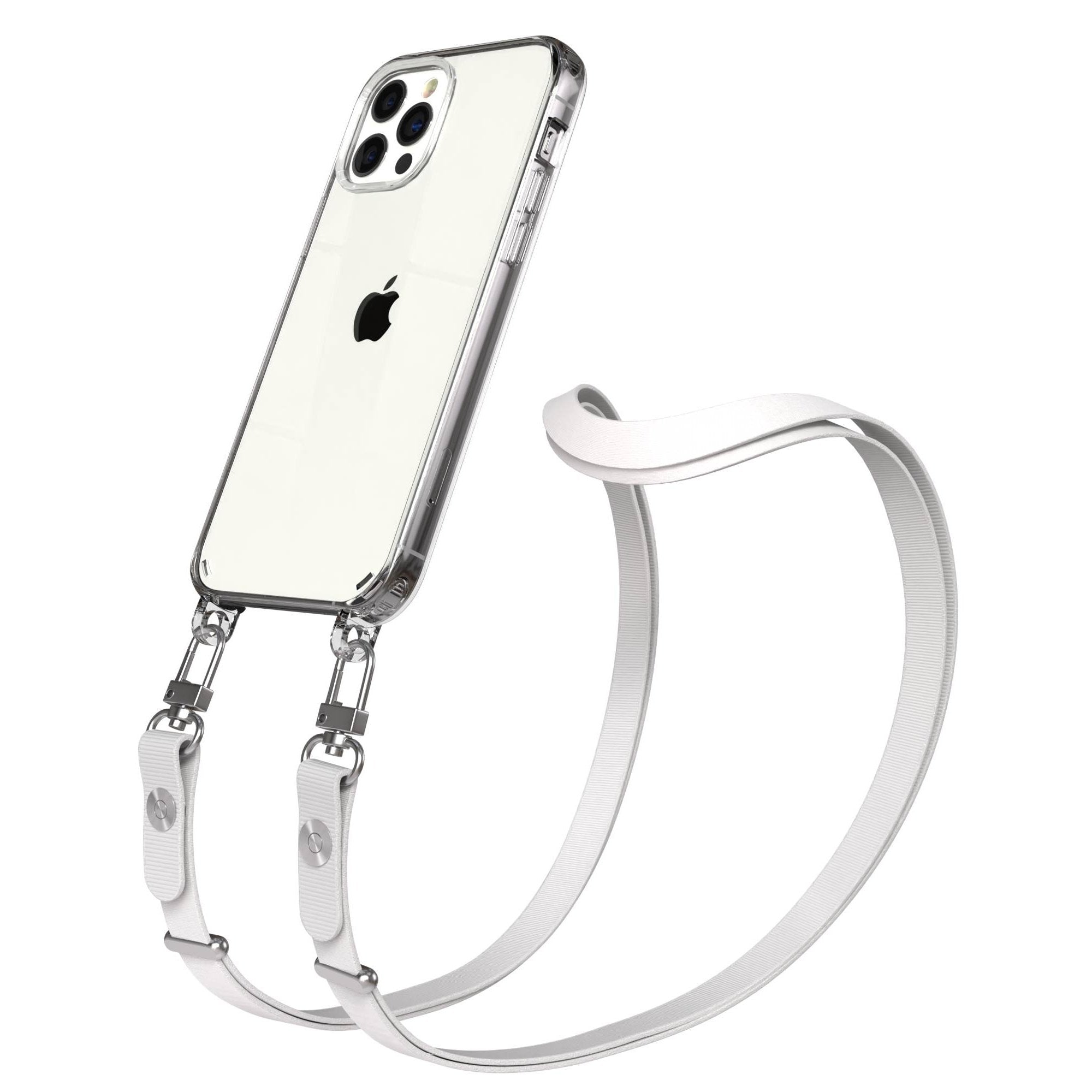 iPhone 12 Pro Schutzhülle mit magnetisch verstellbarem Crossbody-Umhängeband