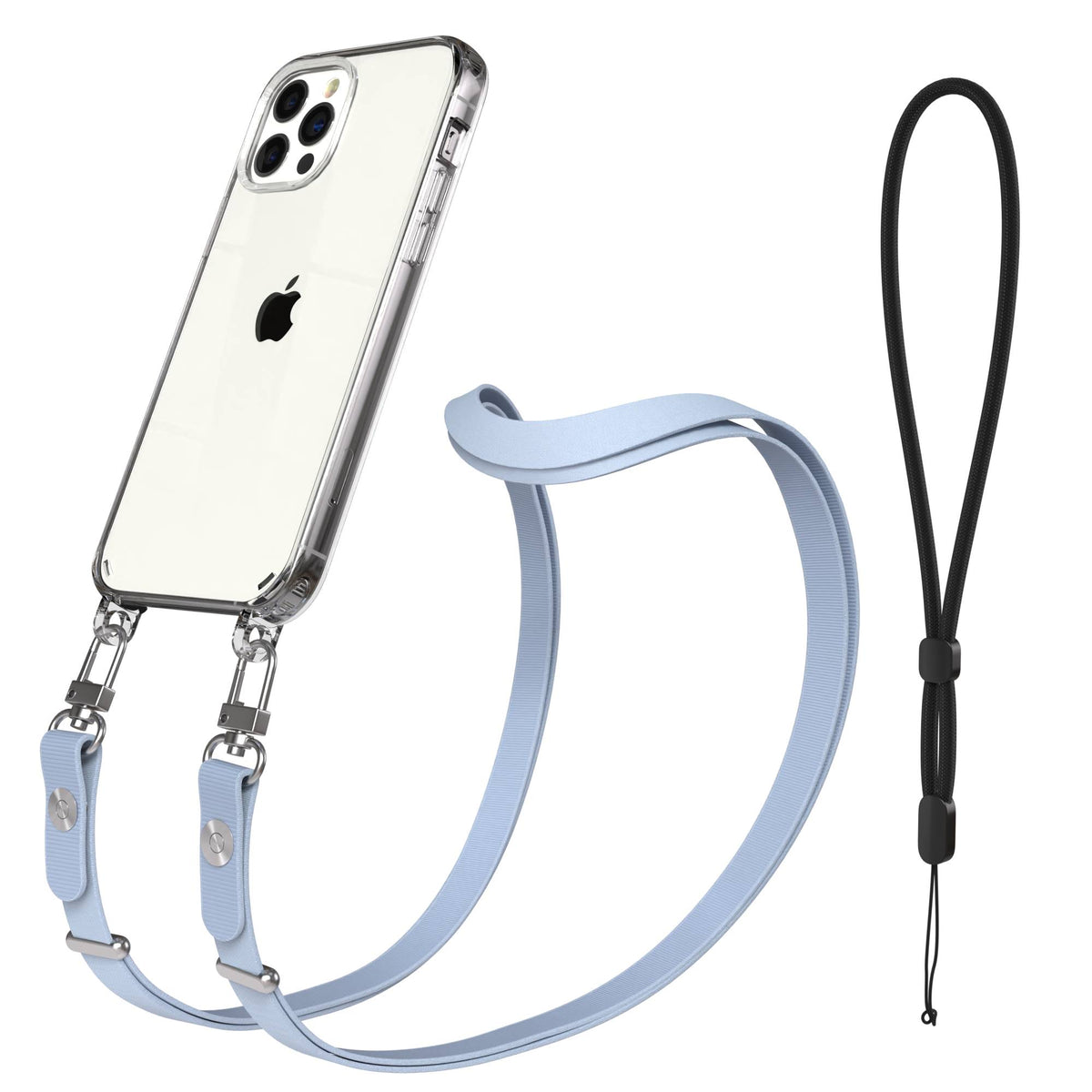 iPhone 12 Pro Schutzhülle mit magnetisch verstellbarem Crossbody-Umhängeband
