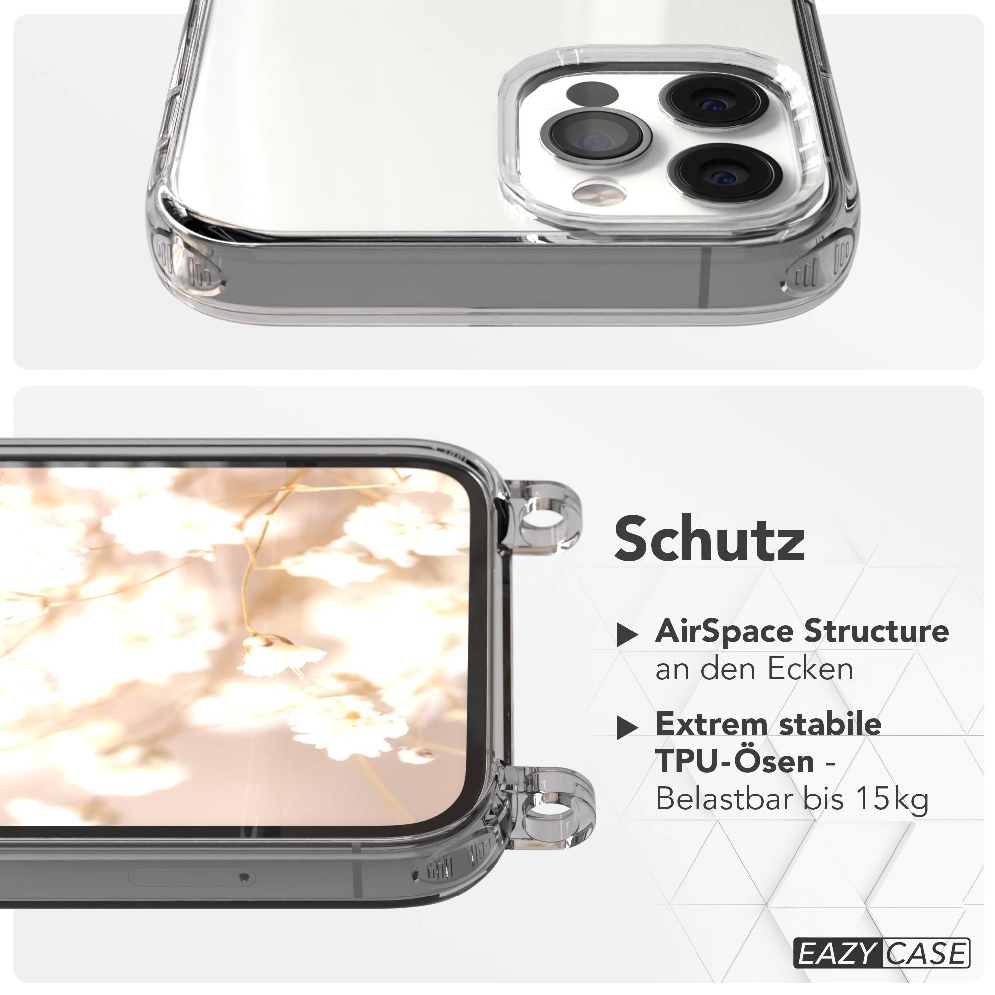 iPhone 12 Pro Schutzhülle mit magnetisch verstellbarem Crossbody-Umhängeband