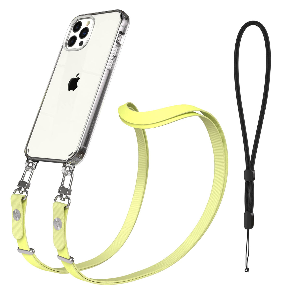 iPhone 12 Pro Schutzhülle mit magnetisch verstellbarem Crossbody-Umhängeband