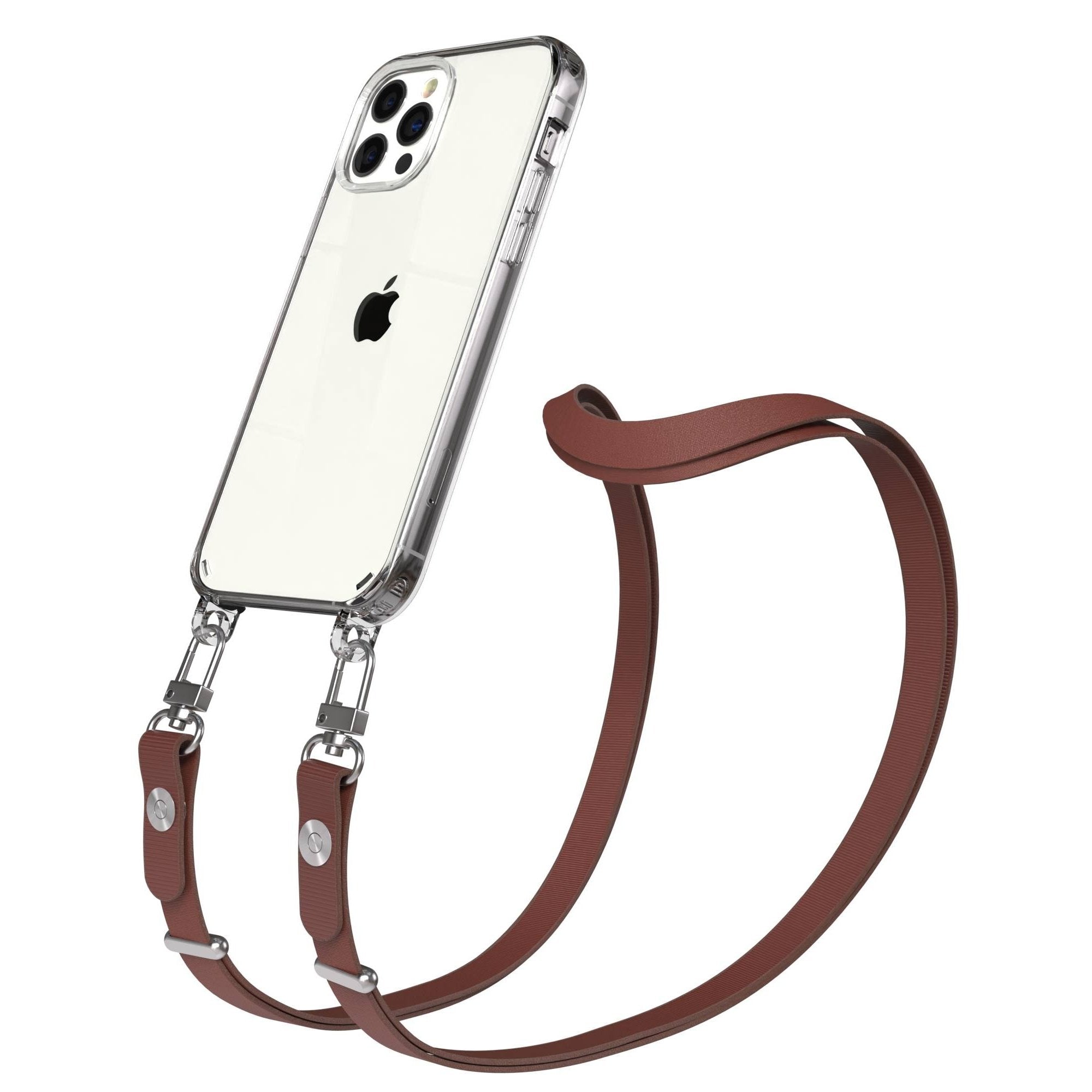 iPhone 12 Pro Schutzhülle mit magnetisch verstellbarem Crossbody-Umhängeband