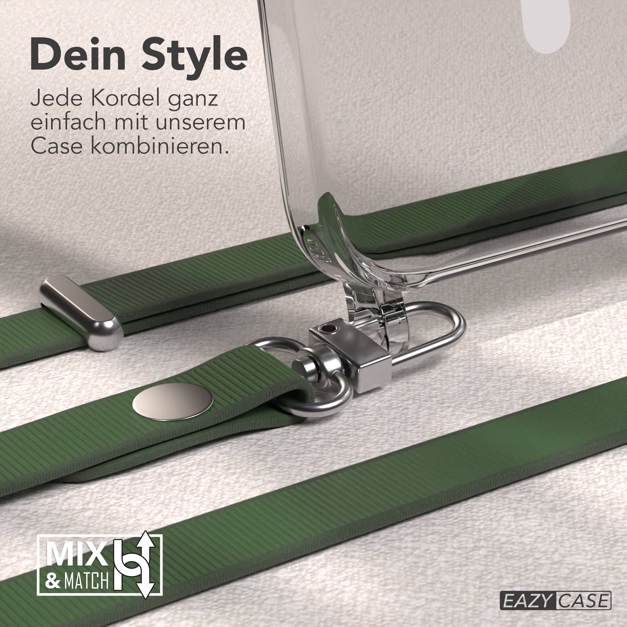 iPhone 15 Pro Max MagSafe Hülle mit magnetischem Crossbody-Umhängeband #farbe_grun-magsafe-funktion-mit-magsafe