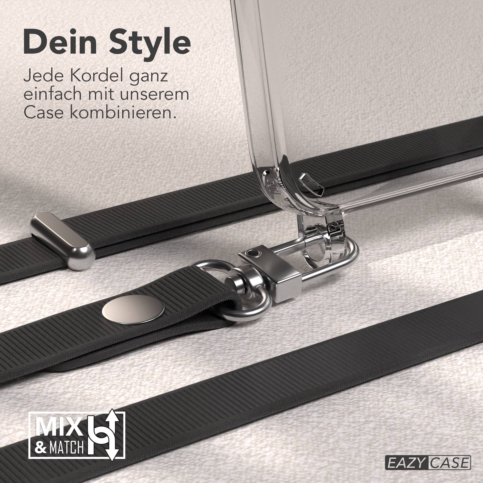 iPhone 12 Mini Schutzhülle mit magnetisch verstellbarer Crossbody Handykette zum Umhängen
