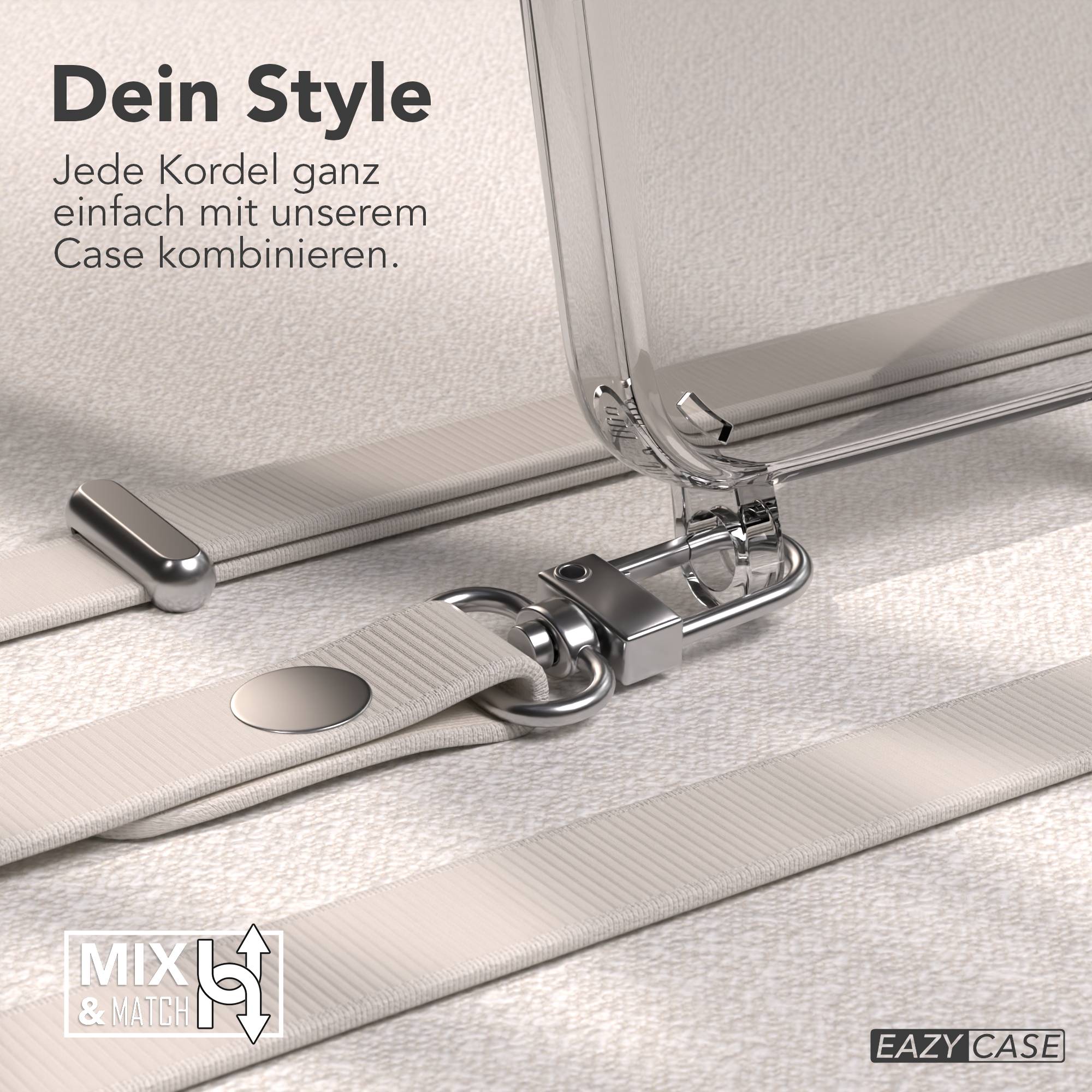 iPhone 12 Mini Schutzhülle mit magnetisch verstellbarer Crossbody Handykette zum Umhängen