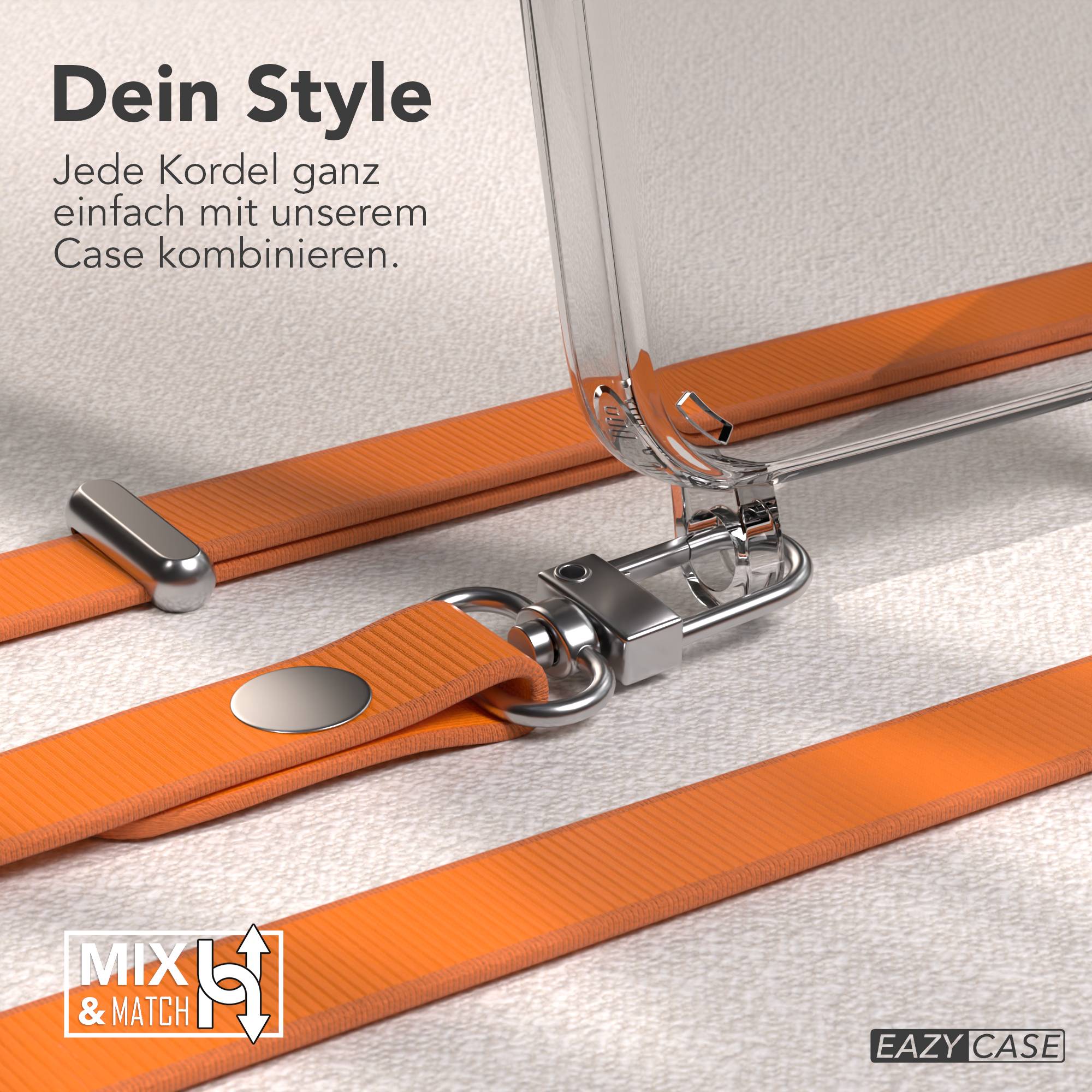iPhone 12 Mini Schutzhülle mit magnetisch verstellbarer Crossbody Handykette zum Umhängen