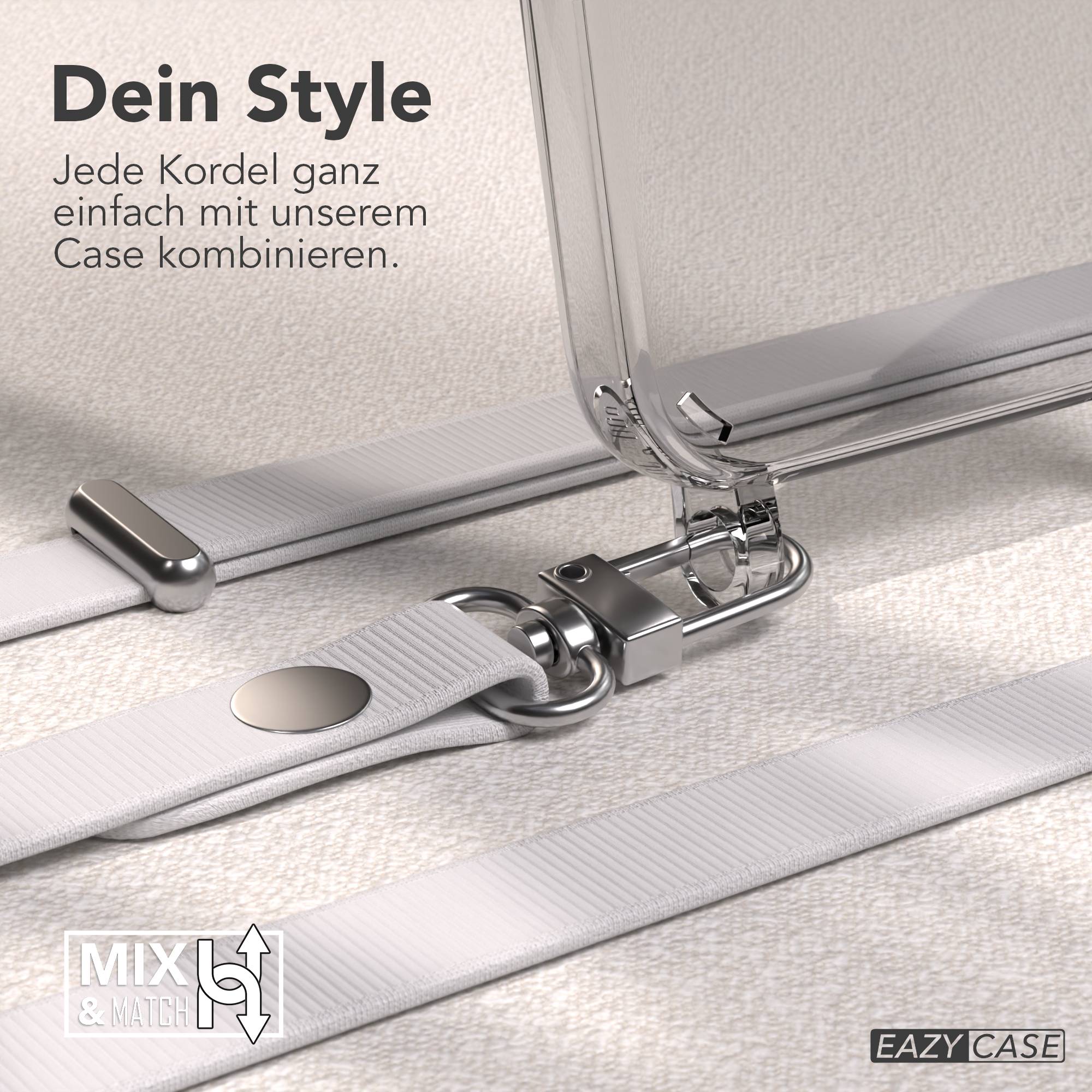 iPhone 12 Mini Schutzhülle mit magnetisch verstellbarer Crossbody Handykette zum Umhängen