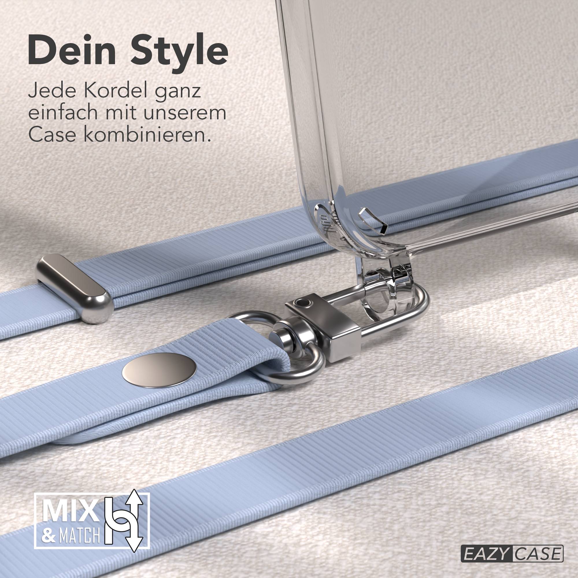 iPhone 12 Mini Schutzhülle mit magnetisch verstellbarer Crossbody Handykette zum Umhängen