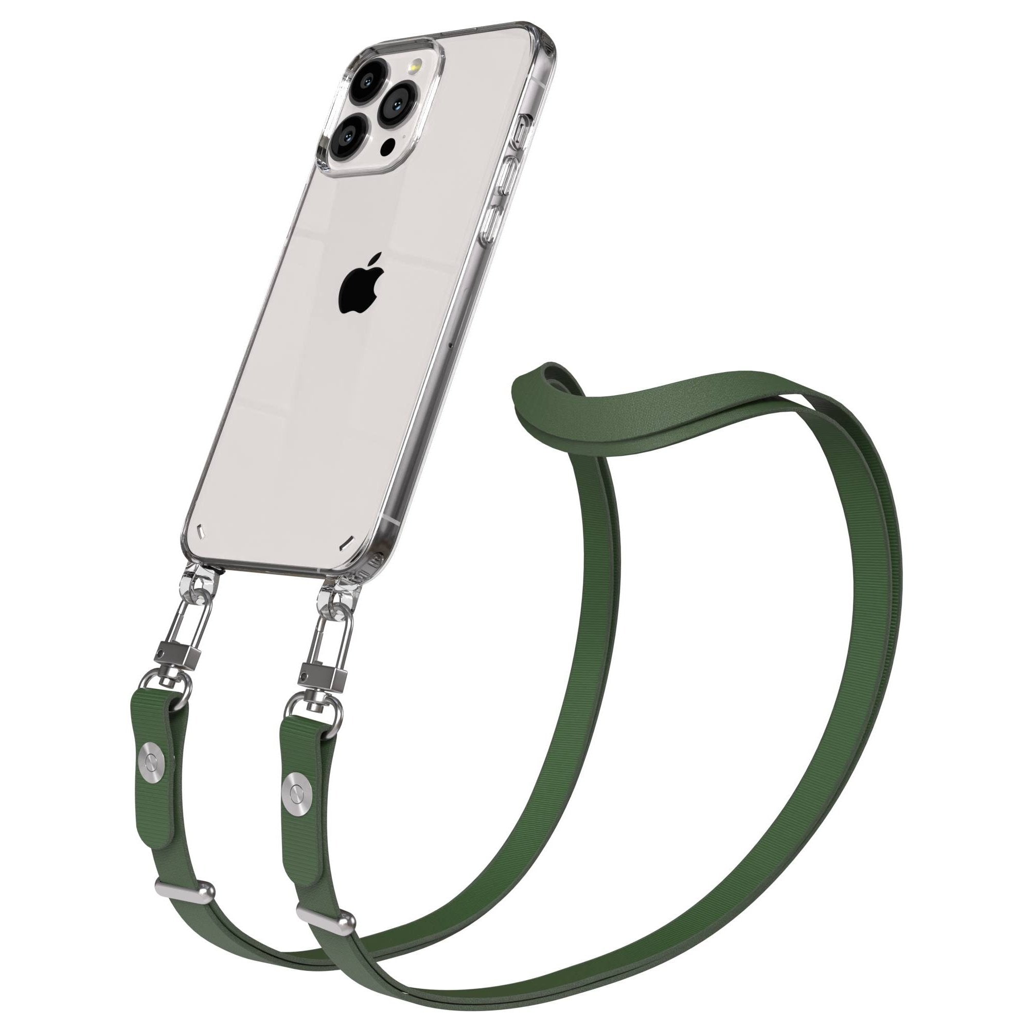 Apple iPhone 13 Pro Max Schutzhülle mit magnetischem Crossbody Umhängeband