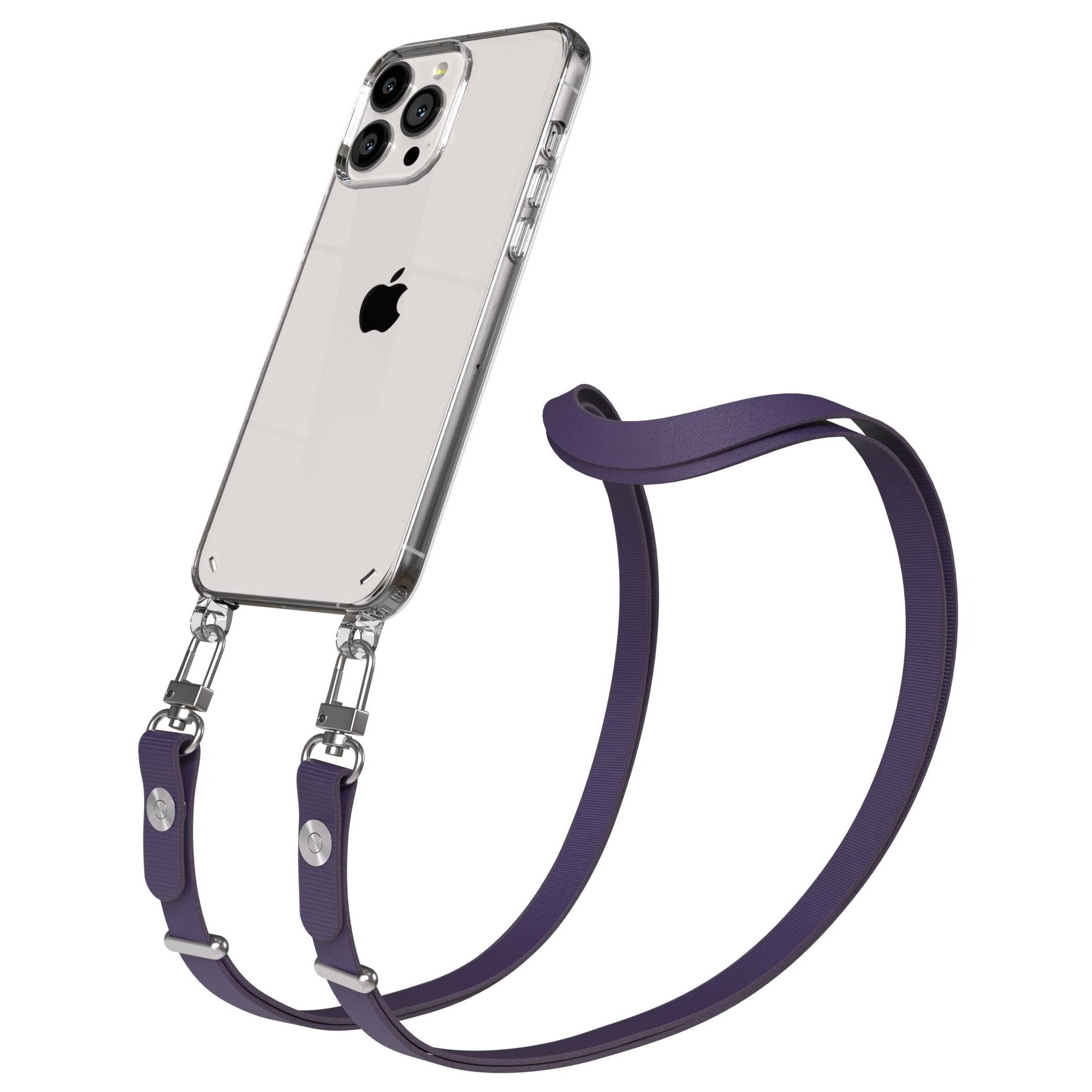 Apple iPhone 13 Pro Max Schutzhülle mit magnetischem Crossbody Umhängeband