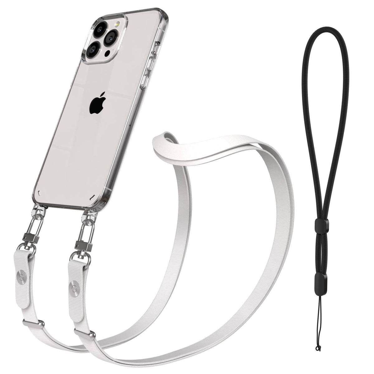 Apple iPhone 13 Pro Max Schutzhülle mit magnetischem Crossbody Umhängeband