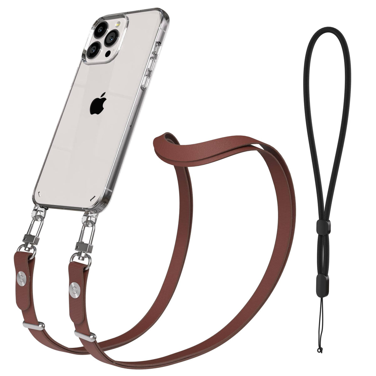 Apple iPhone 13 Pro Max Schutzhülle mit magnetischem Crossbody Umhängeband