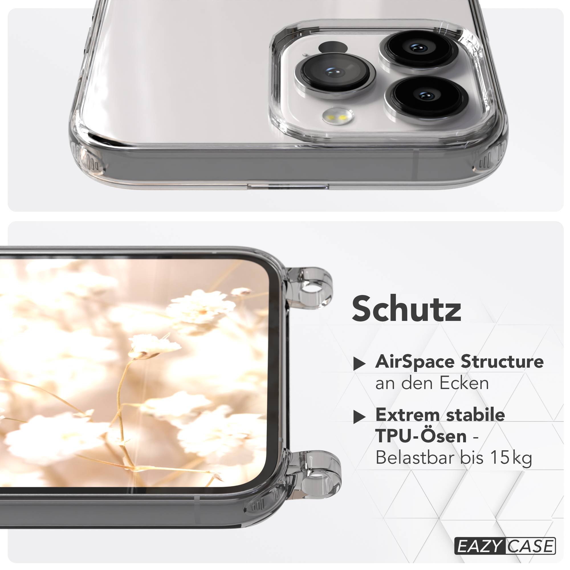 Apple iPhone 13 Pro Max Schutzhülle mit magnetischem Crossbody Umhängeband