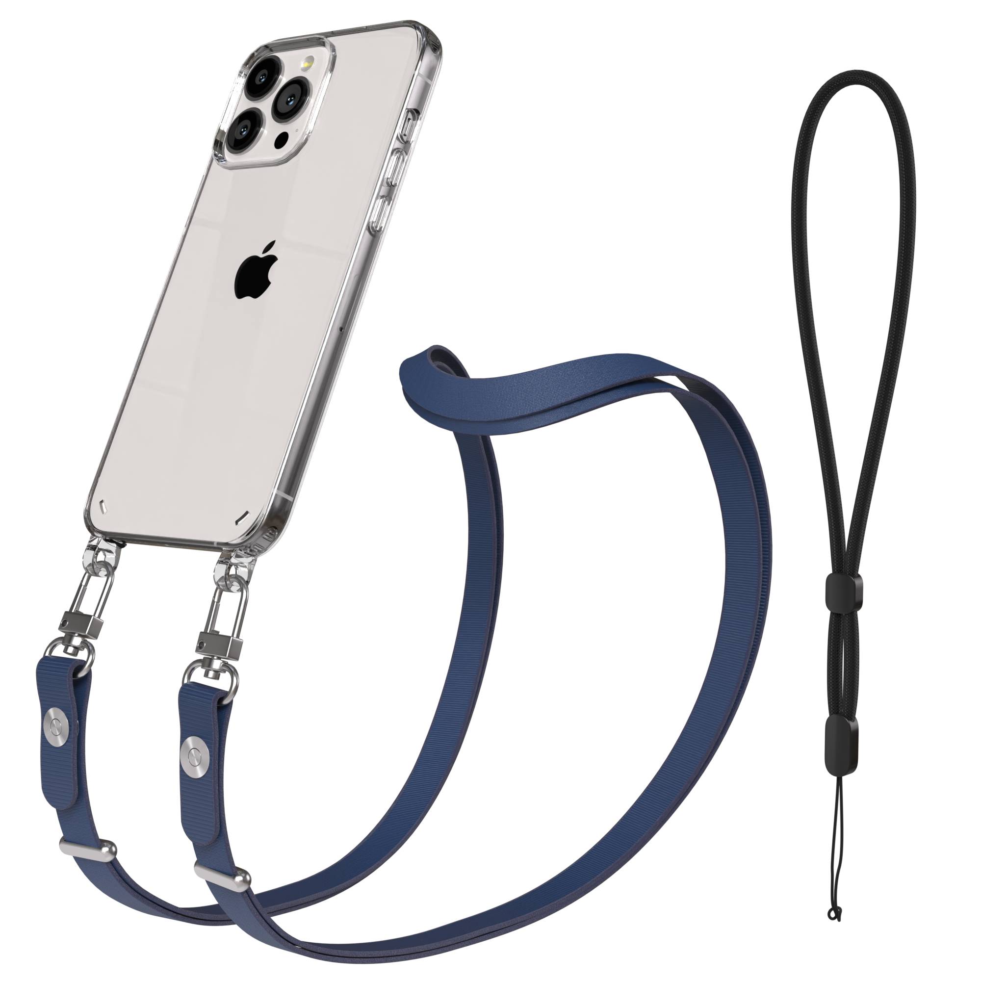 Apple iPhone 13 Pro Max Schutzhülle mit magnetischem Crossbody Umhängeband