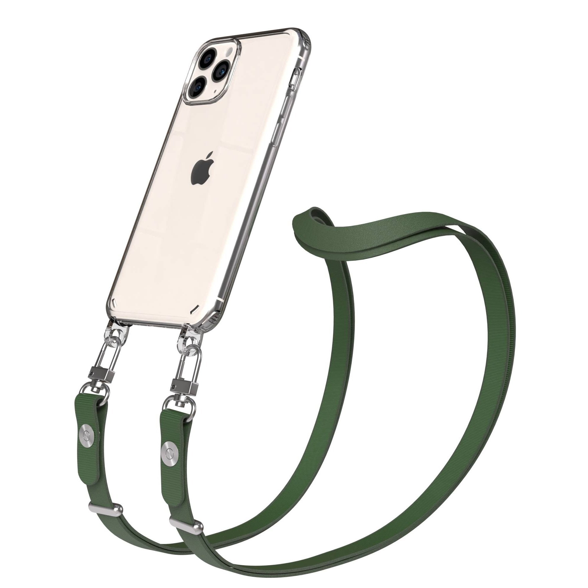 Apple iPhone 11 Pro Schutzhülle mit magnetisch verstellbarem Crossbody-Umhängeband
