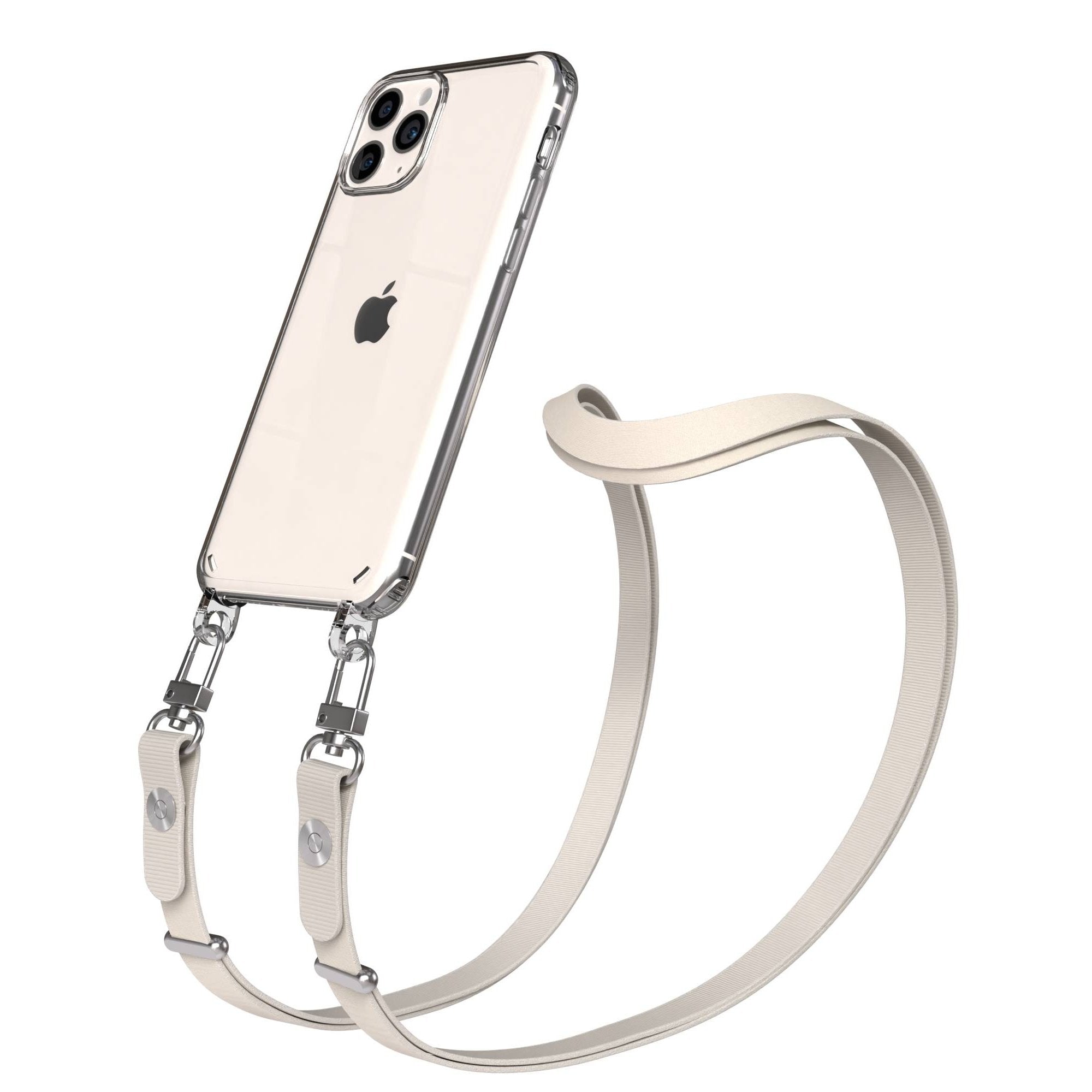 Apple iPhone 11 Pro Schutzhülle mit magnetisch verstellbarem Crossbody-Umhängeband