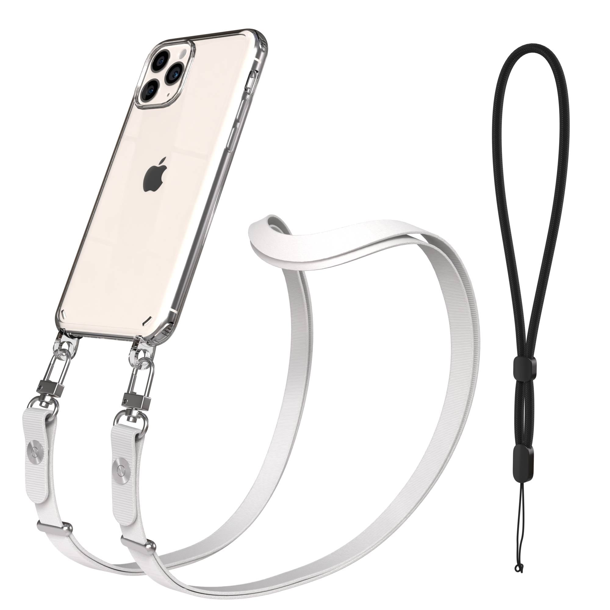 Apple iPhone 11 Pro Schutzhülle mit magnetisch verstellbarem Crossbody-Umhängeband