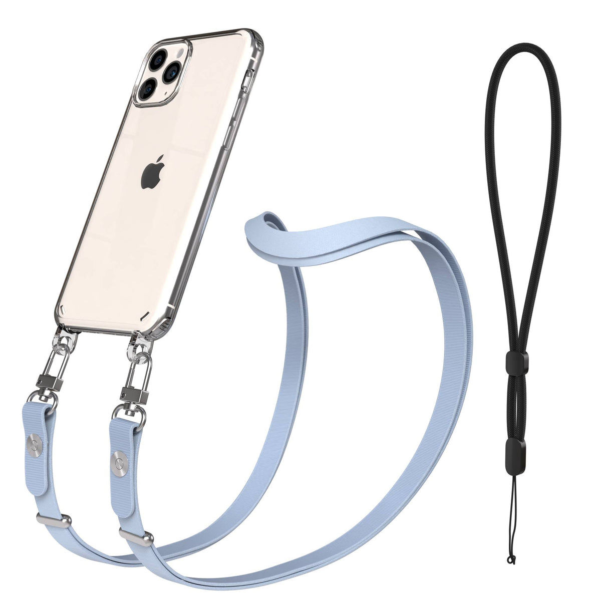 Apple iPhone 11 Pro Schutzhülle mit magnetisch verstellbarem Crossbody-Umhängeband