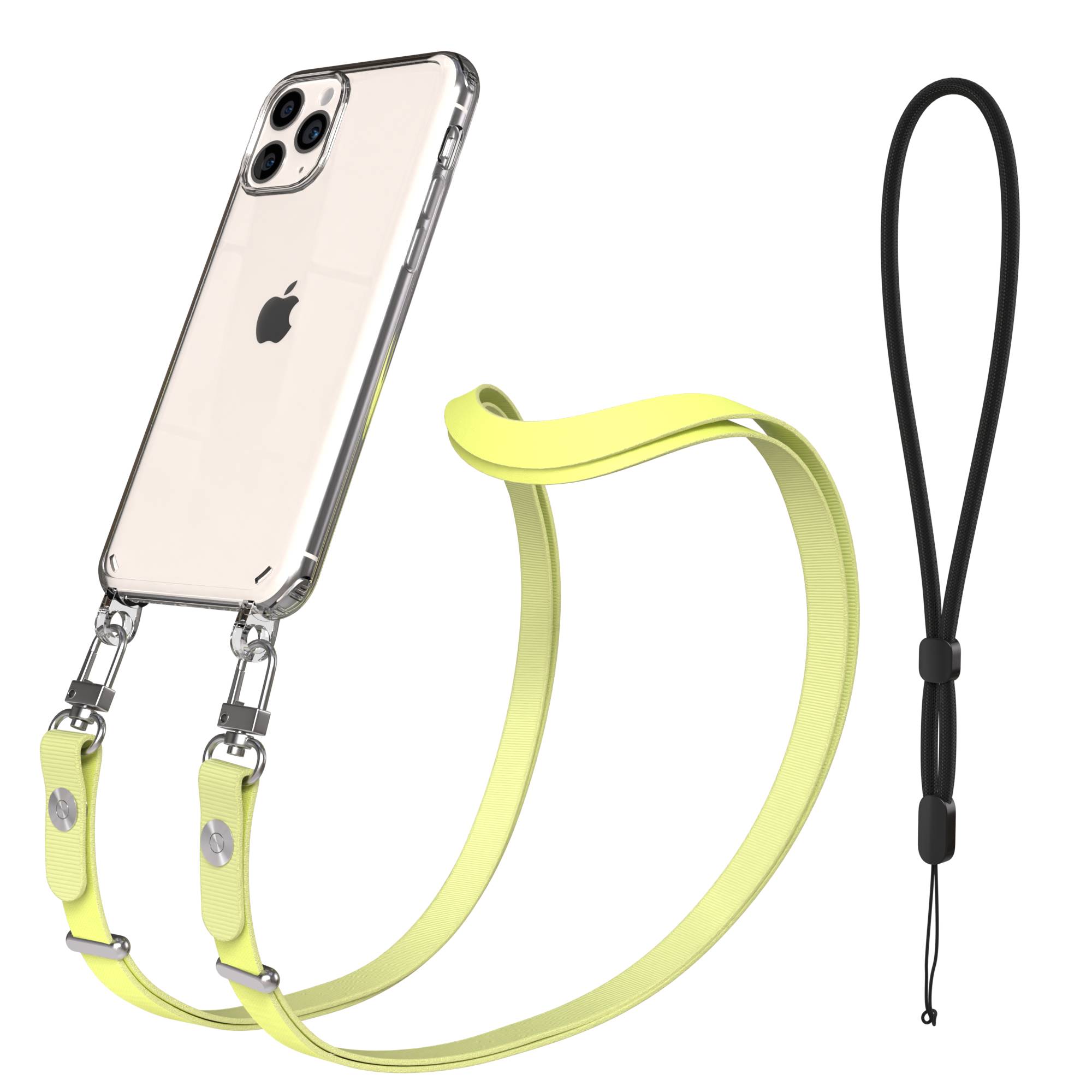 Apple iPhone 11 Pro Schutzhülle mit magnetisch verstellbarem Crossbody-Umhängeband