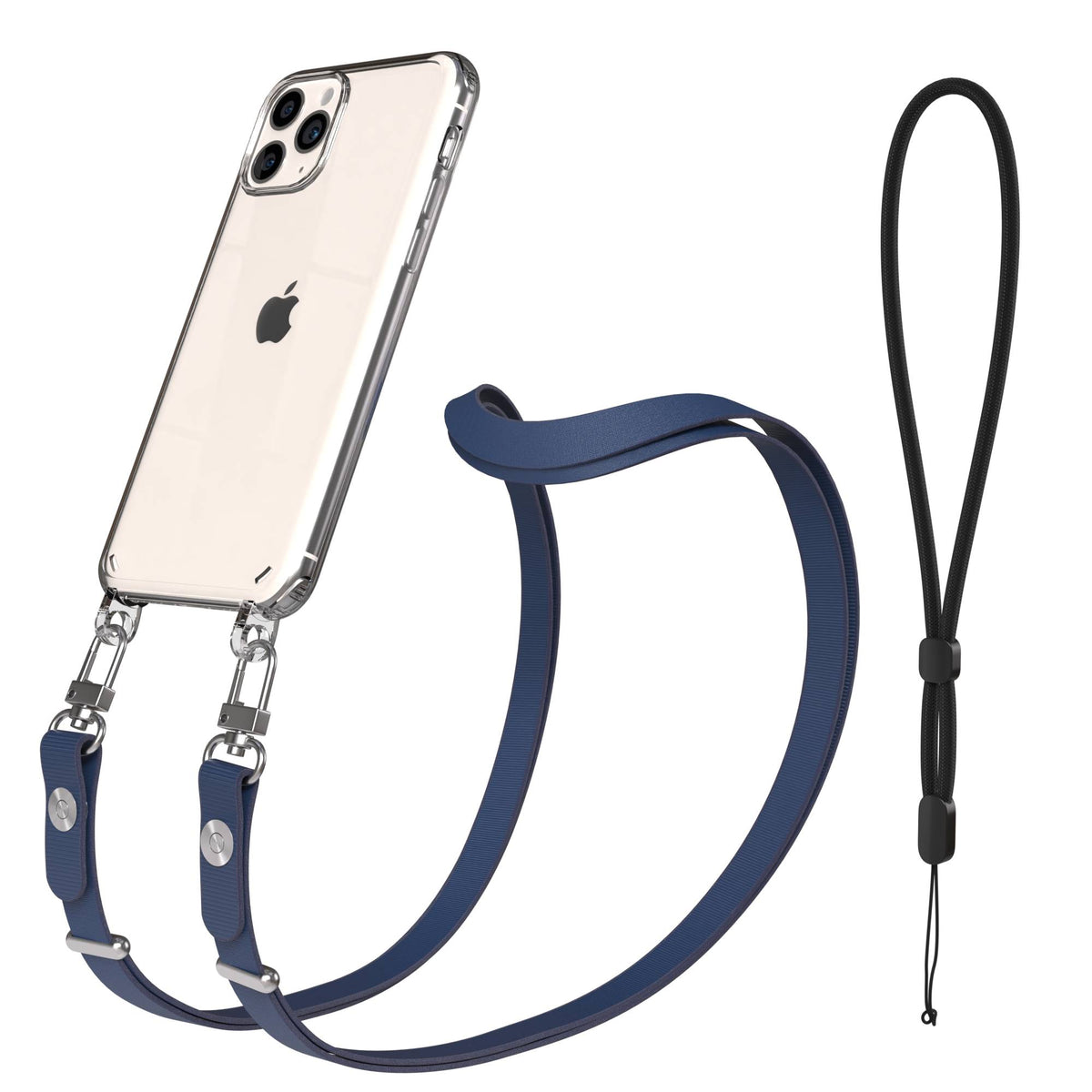 Apple iPhone 11 Pro Schutzhülle mit magnetisch verstellbarem Crossbody-Umhängeband