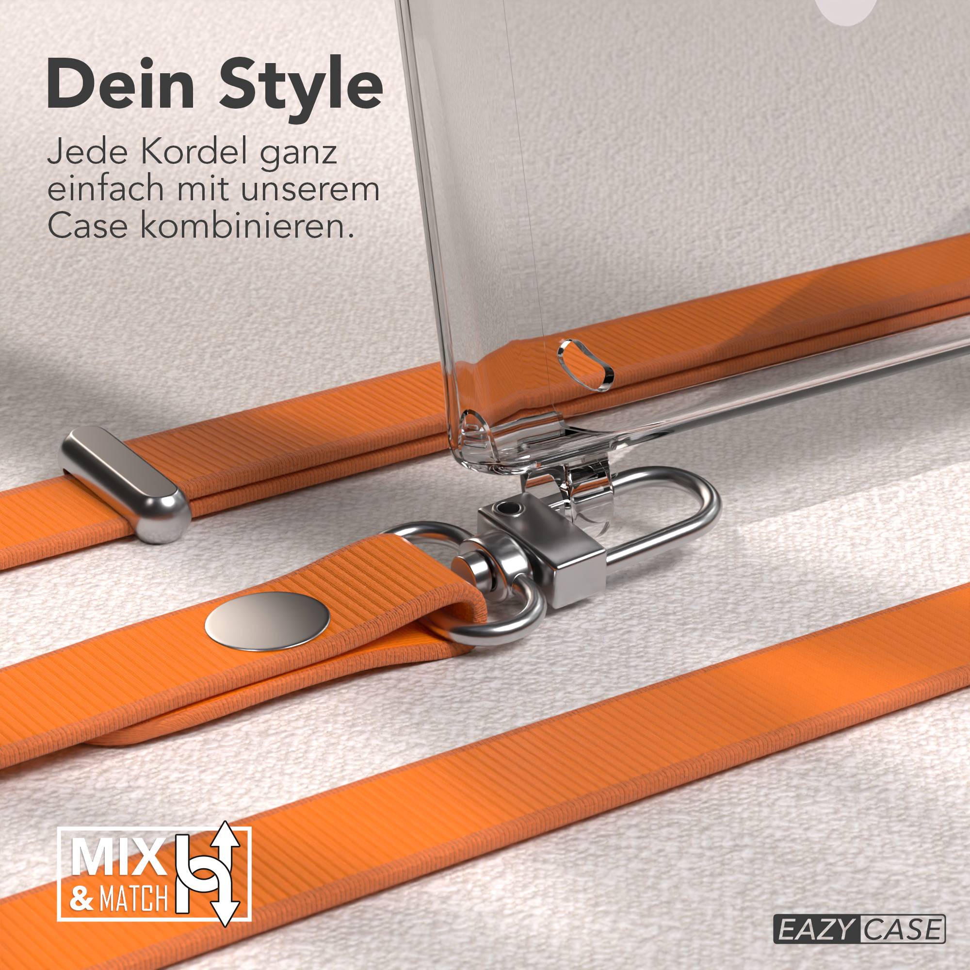 Samsung Galaxy S24 Ultra MagSafe Hülle mit magnetischer Crossbody Handykette #farbe_orange-magsafe-funktion-mit-magsafe