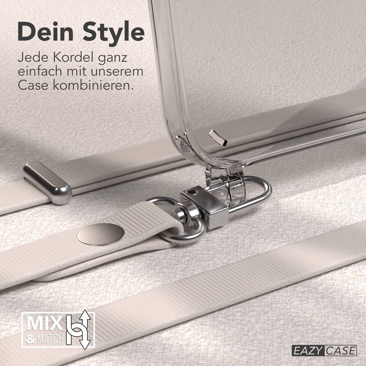 iPhone 12 Pro Max Schutzhülle mit magnetisch verstellbarem Crossbody-Umhängeband