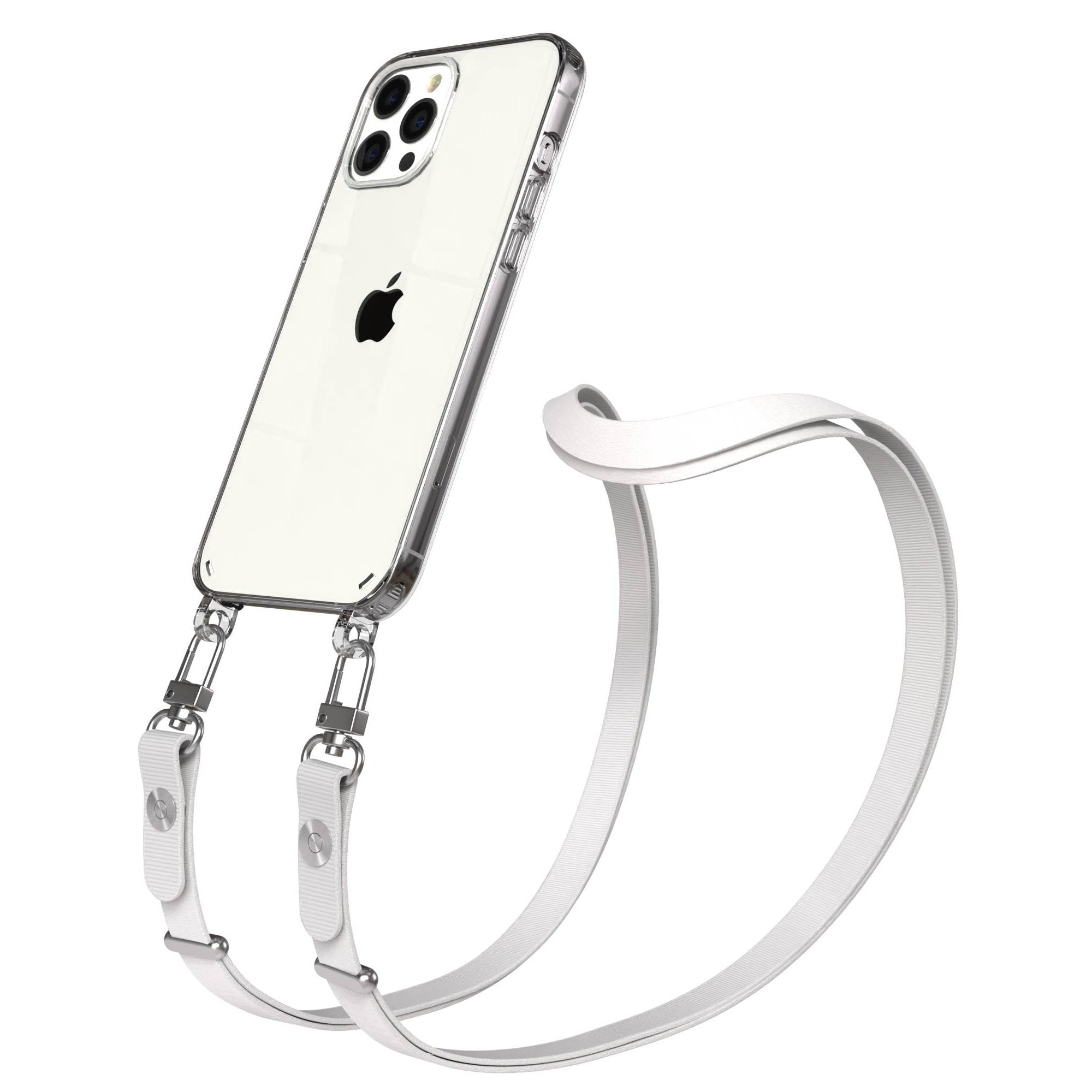 iPhone 12 Pro Max Schutzhülle mit magnetisch verstellbarem Crossbody-Umhängeband
