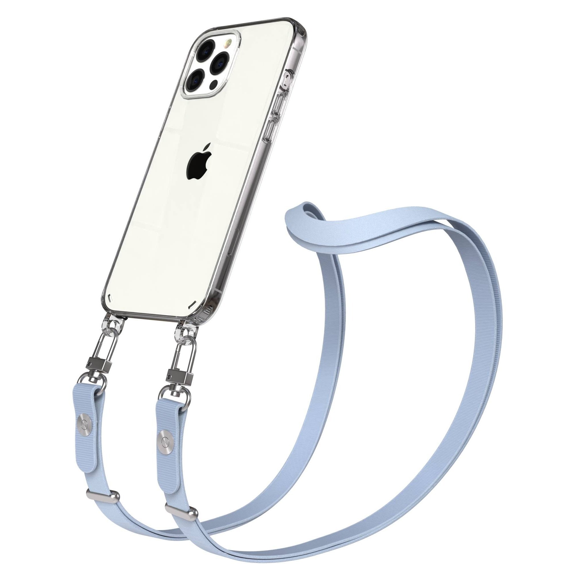 iPhone 12 Pro Max Schutzhülle mit magnetisch verstellbarem Crossbody-Umhängeband