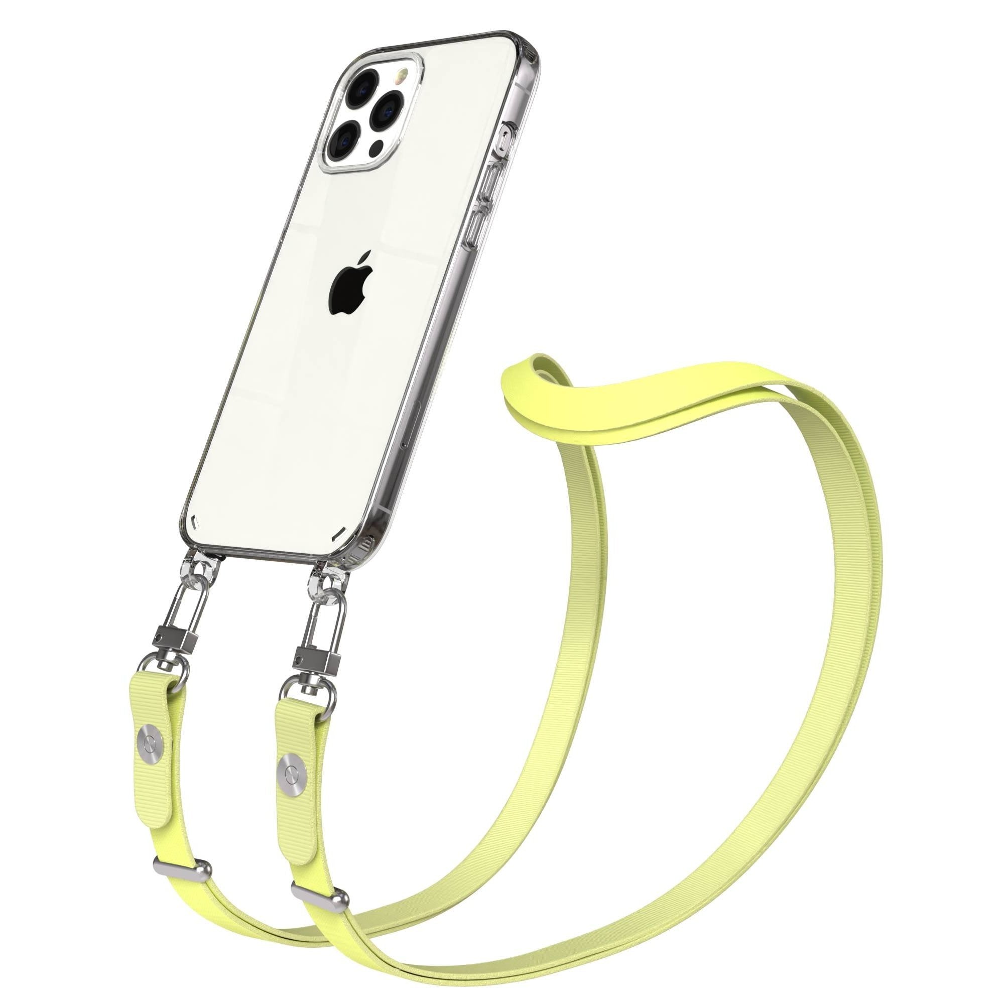 iPhone 12 Pro Max Schutzhülle mit magnetisch verstellbarem Crossbody-Umhängeband