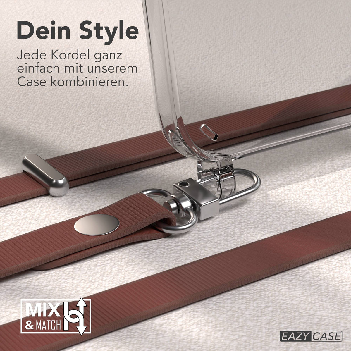 iPhone 12 Pro Max Schutzhülle mit magnetisch verstellbarem Crossbody-Umhängeband