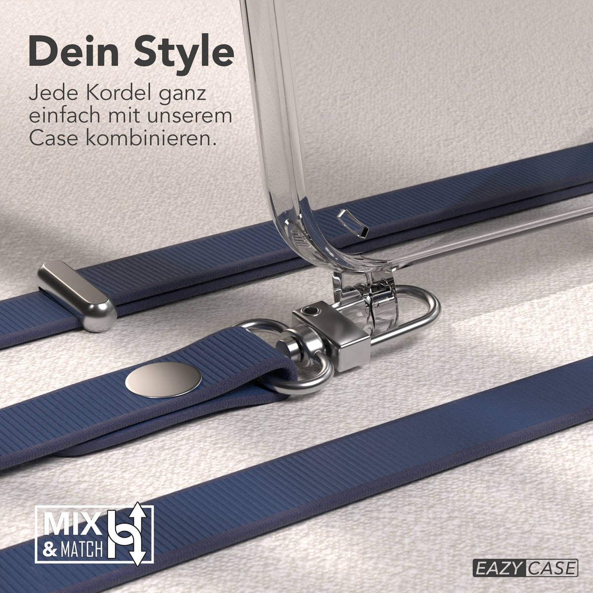 iPhone 12 Pro Max Schutzhülle mit magnetisch verstellbarem Crossbody-Umhängeband