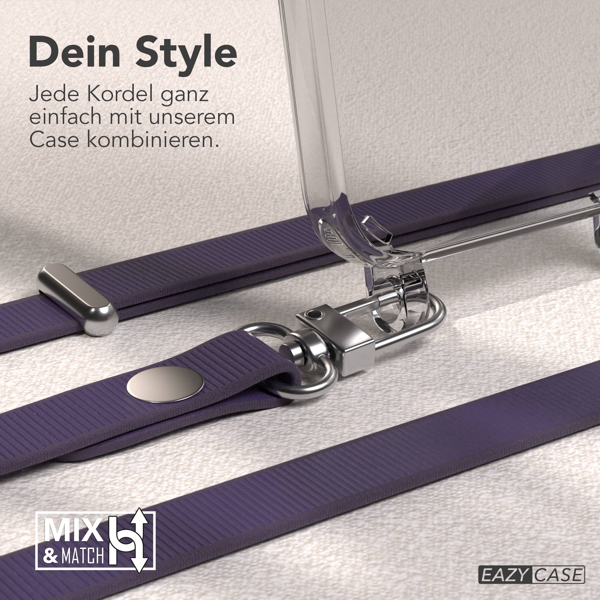 iPhone 13 Mini Schutzhülle mit magnetisch verstellbarem Crossbody Umhängeband