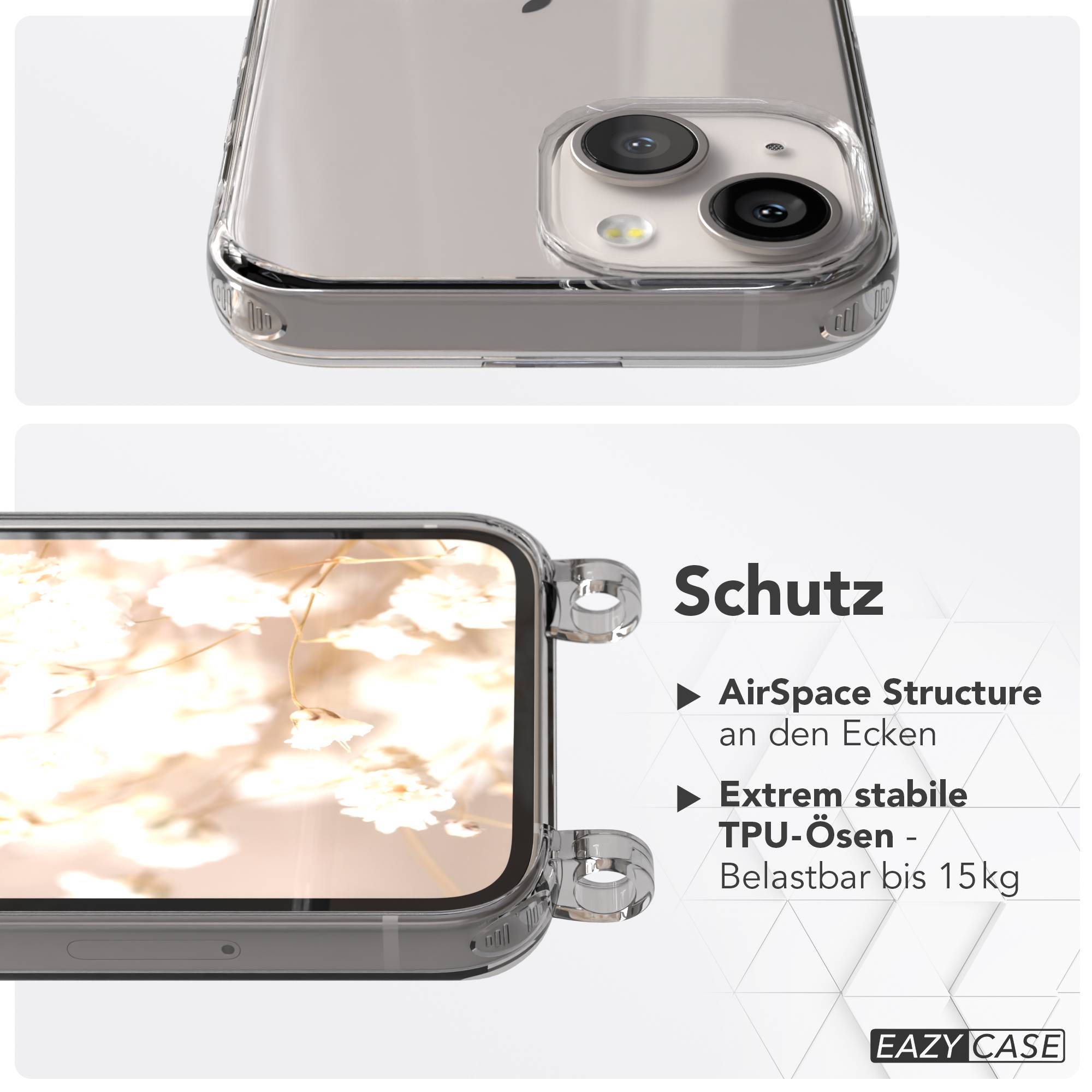 iPhone 13 Mini Schutzhülle mit magnetisch verstellbarem Crossbody Umhängeband