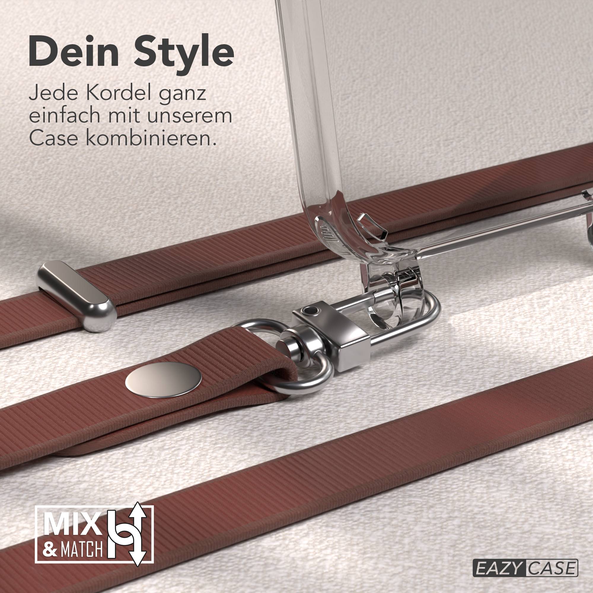 iPhone 13 Mini Schutzhülle mit magnetisch verstellbarem Crossbody Umhängeband