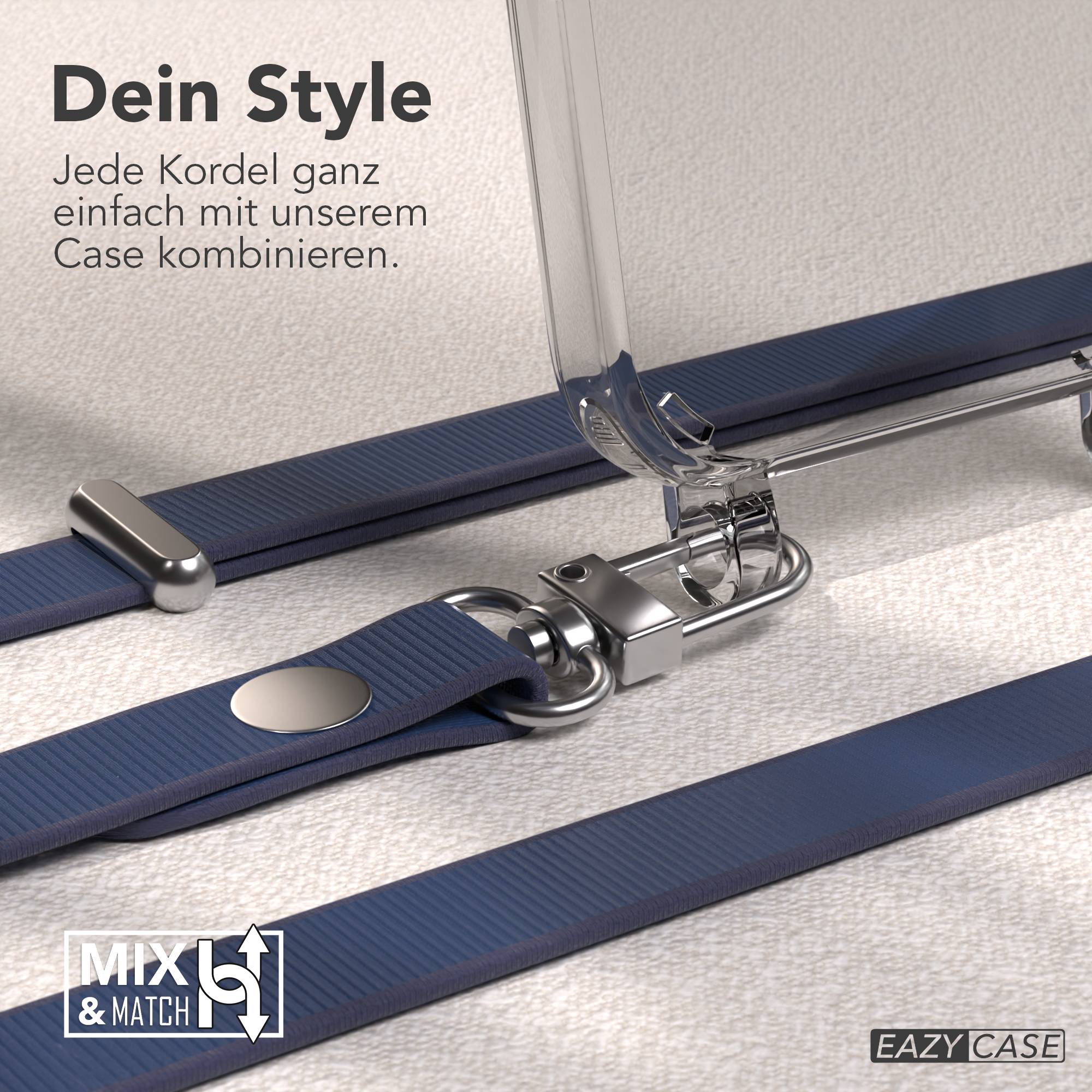 iPhone 13 Mini Schutzhülle mit magnetisch verstellbarem Crossbody Umhängeband