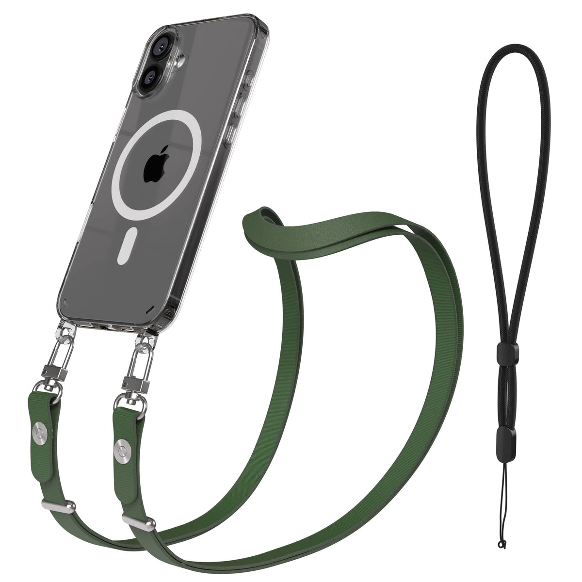 iPhone 16 Plus MagSafe Hülle + magnetisches Band