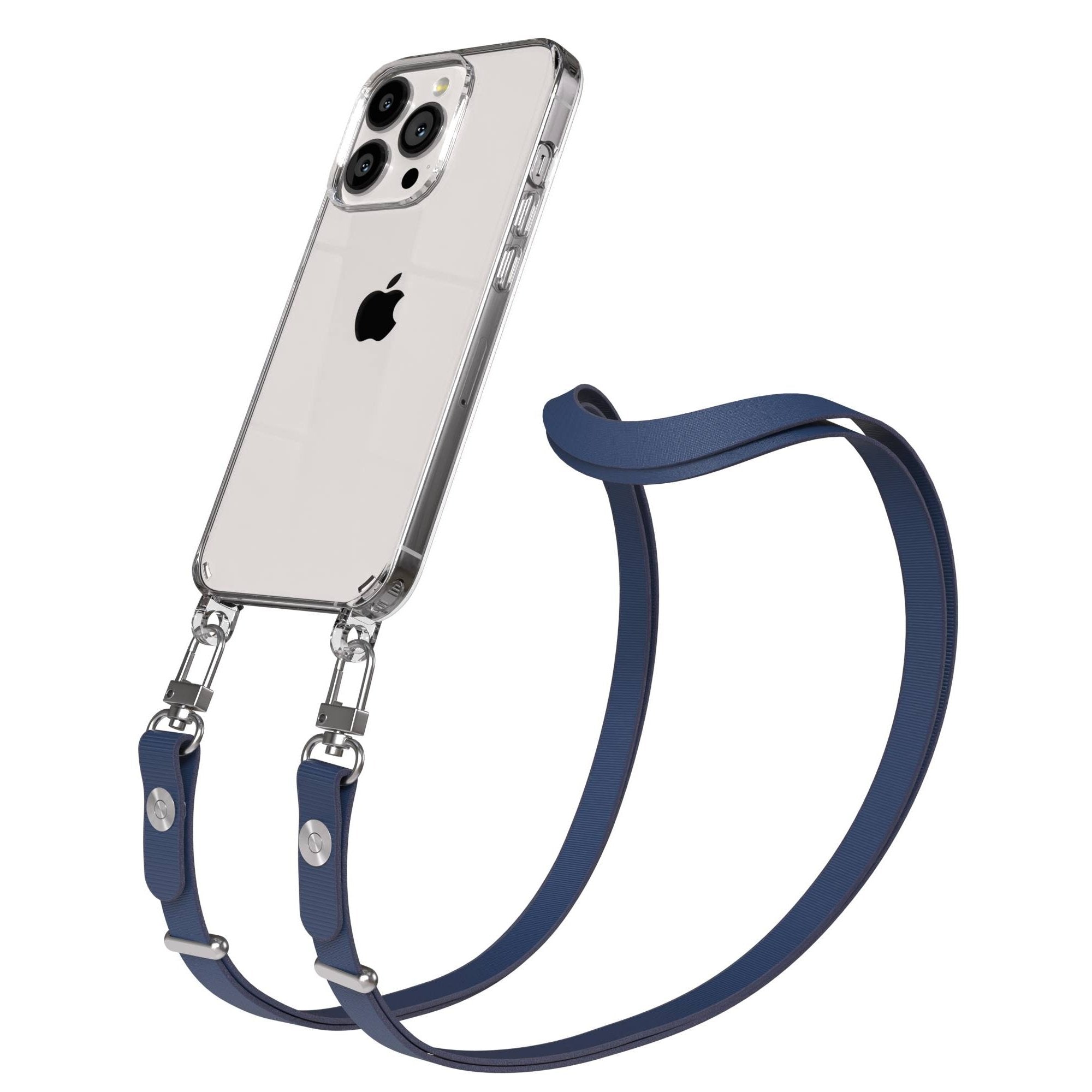 Apple iPhone 13 Pro Schutzhülle mit magnetisch verstellbarer Crossbody Handykette