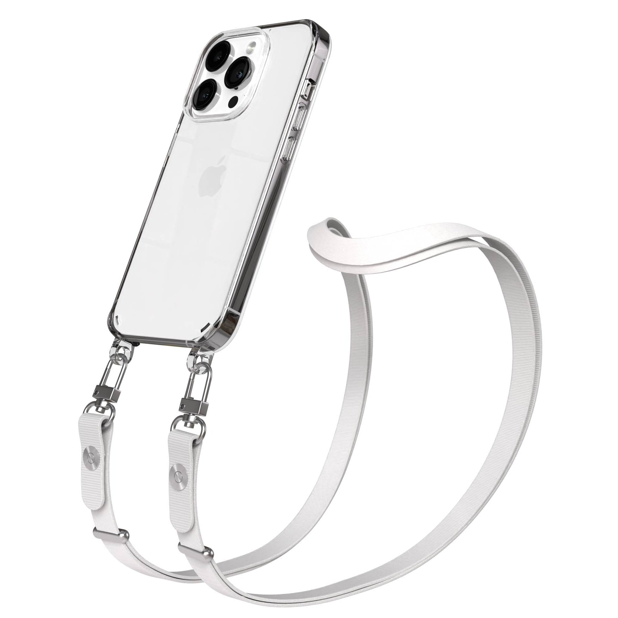Apple iPhone 14 Pro Schutzhülle mit magnetisch verstellbarem Crossbody-Umhängeband