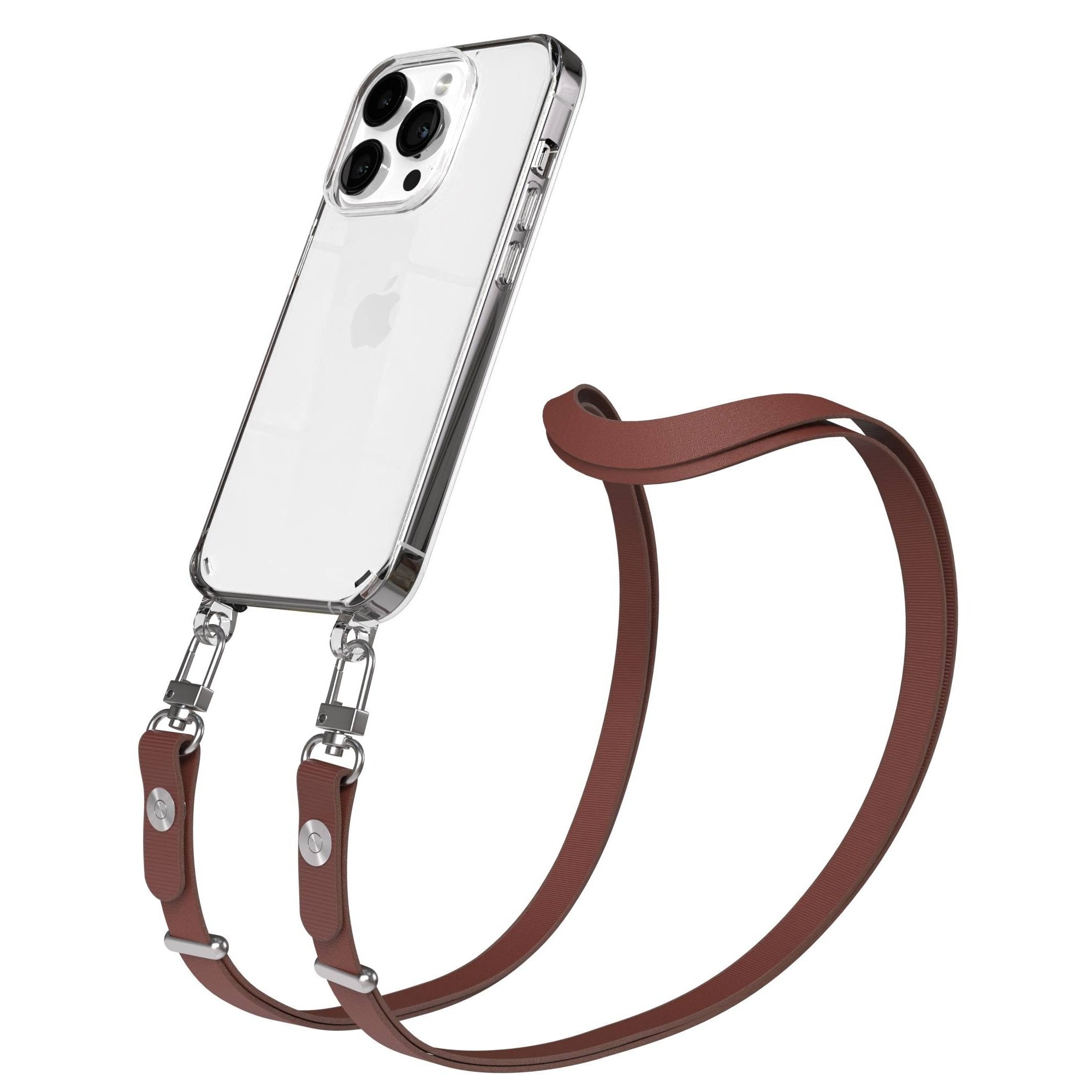 Apple iPhone 14 Pro Schutzhülle mit magnetisch verstellbarem Crossbody-Umhängeband