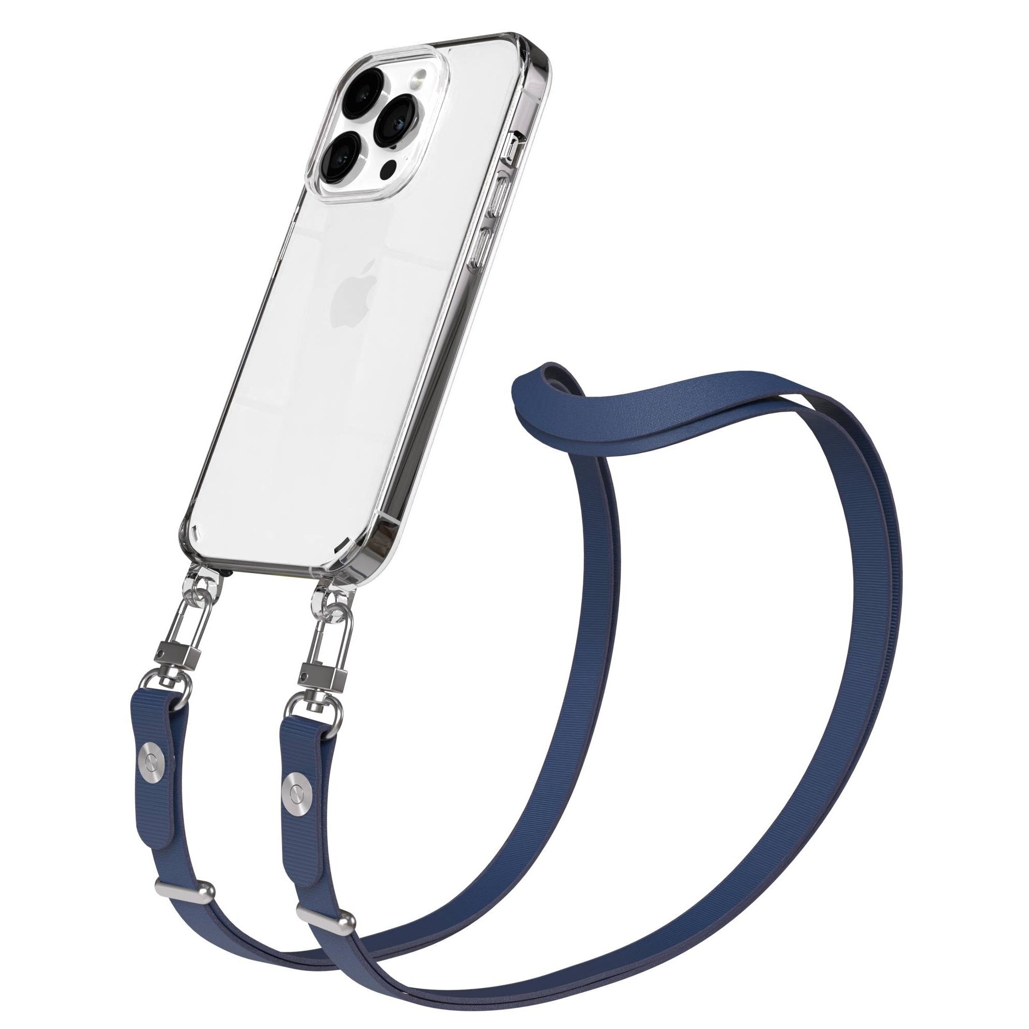Apple iPhone 14 Pro Schutzhülle mit magnetisch verstellbarem Crossbody-Umhängeband
