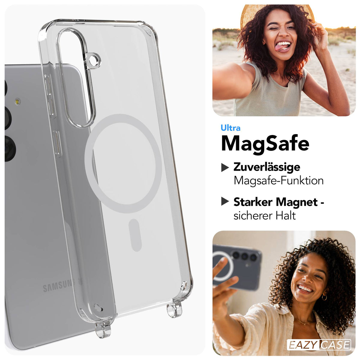 Galaxy S25 Plus MagSafe Hülle + magnetisches Band