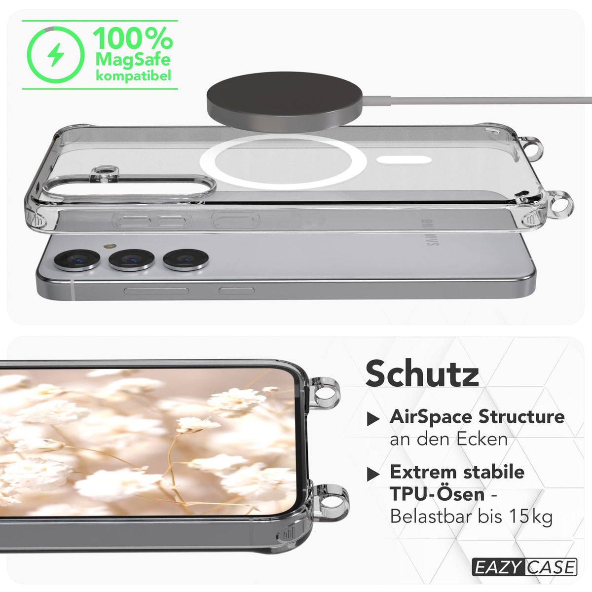 Galaxy S25 Plus MagSafe Hülle + magnetisches Band