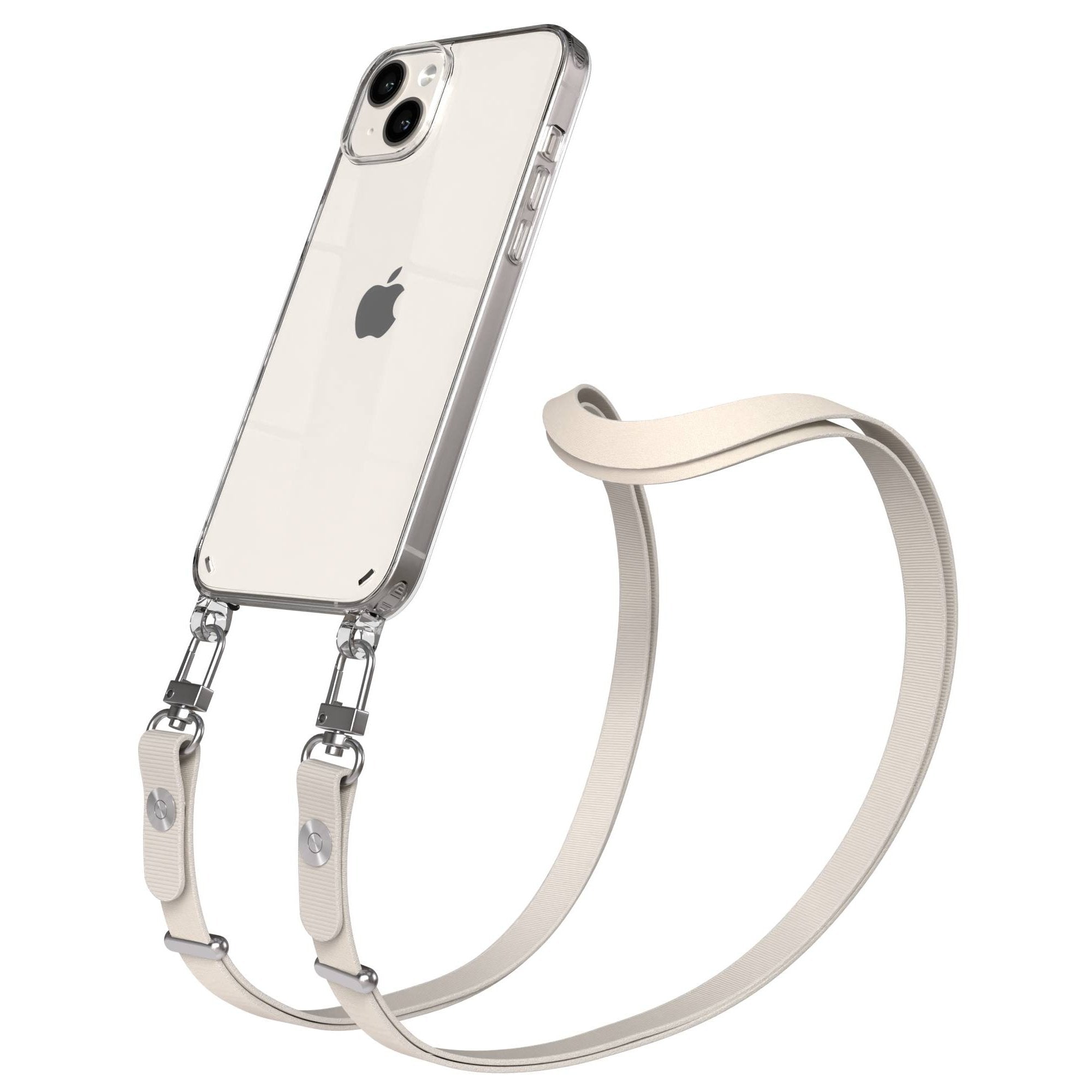 Apple iPhone 14 Plus Schutzhülle mit magnetischer Crossbody Handykette zum Umhängen
