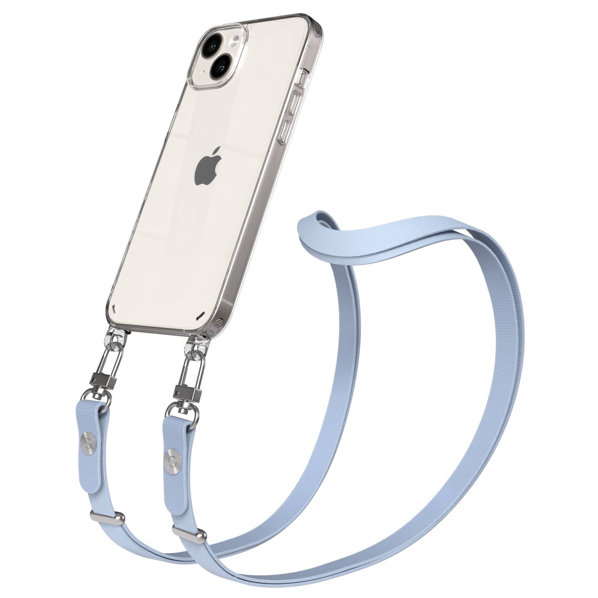 Apple iPhone 14 Plus Schutzhülle mit magnetischer Crossbody Handykette zum Umhängen
